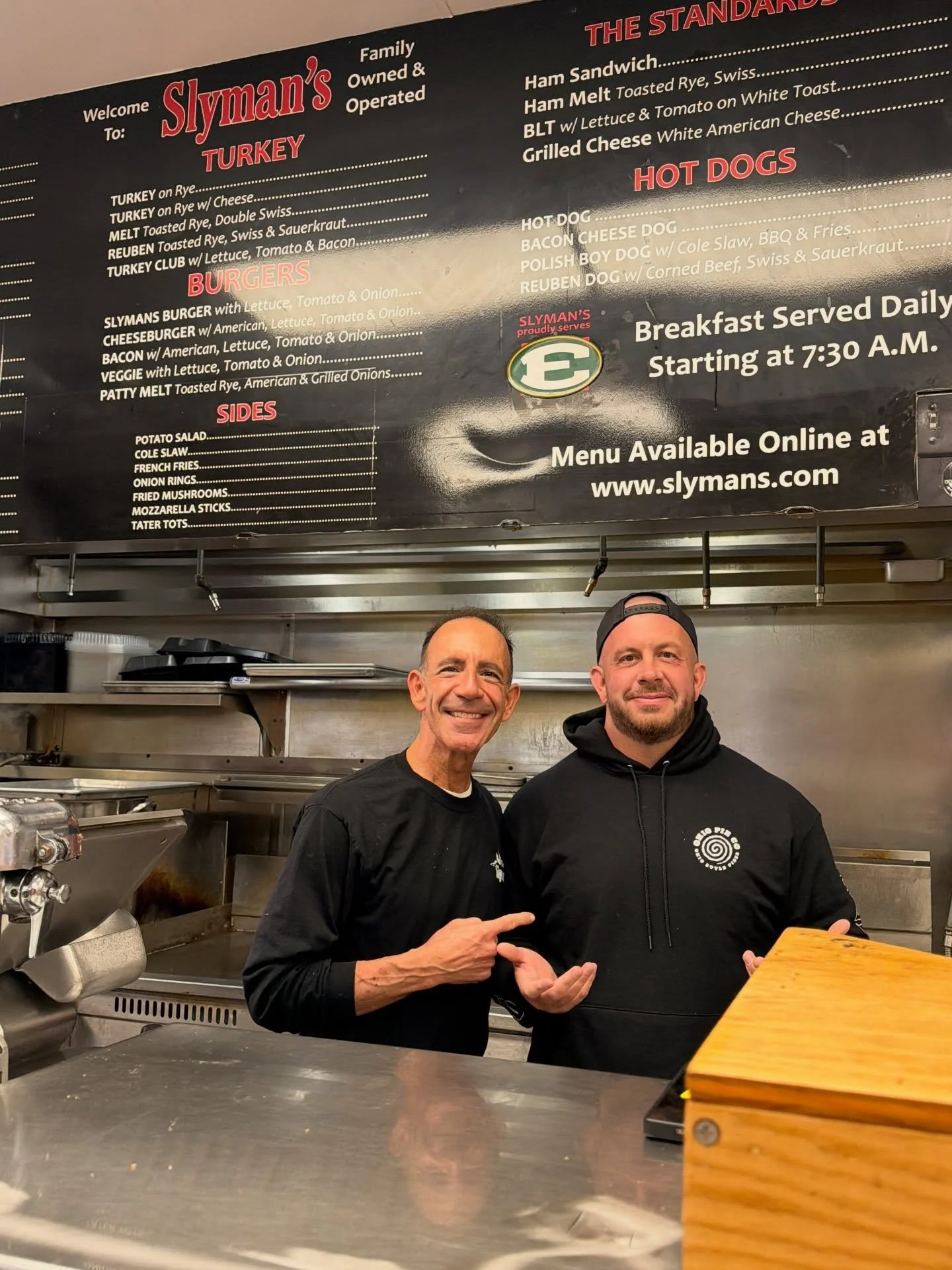 Ya&rsquo;ll wanted a Reuben Pie, you&rsquo;re getting a Reuben pie - and this one is a doozy&hellip;

The Slyman&rsquo;s Reuben Pie will be available at all 3 stores, medium only, $20, and one day only (until it sells out)! Cheese blend, kraut, Slyma