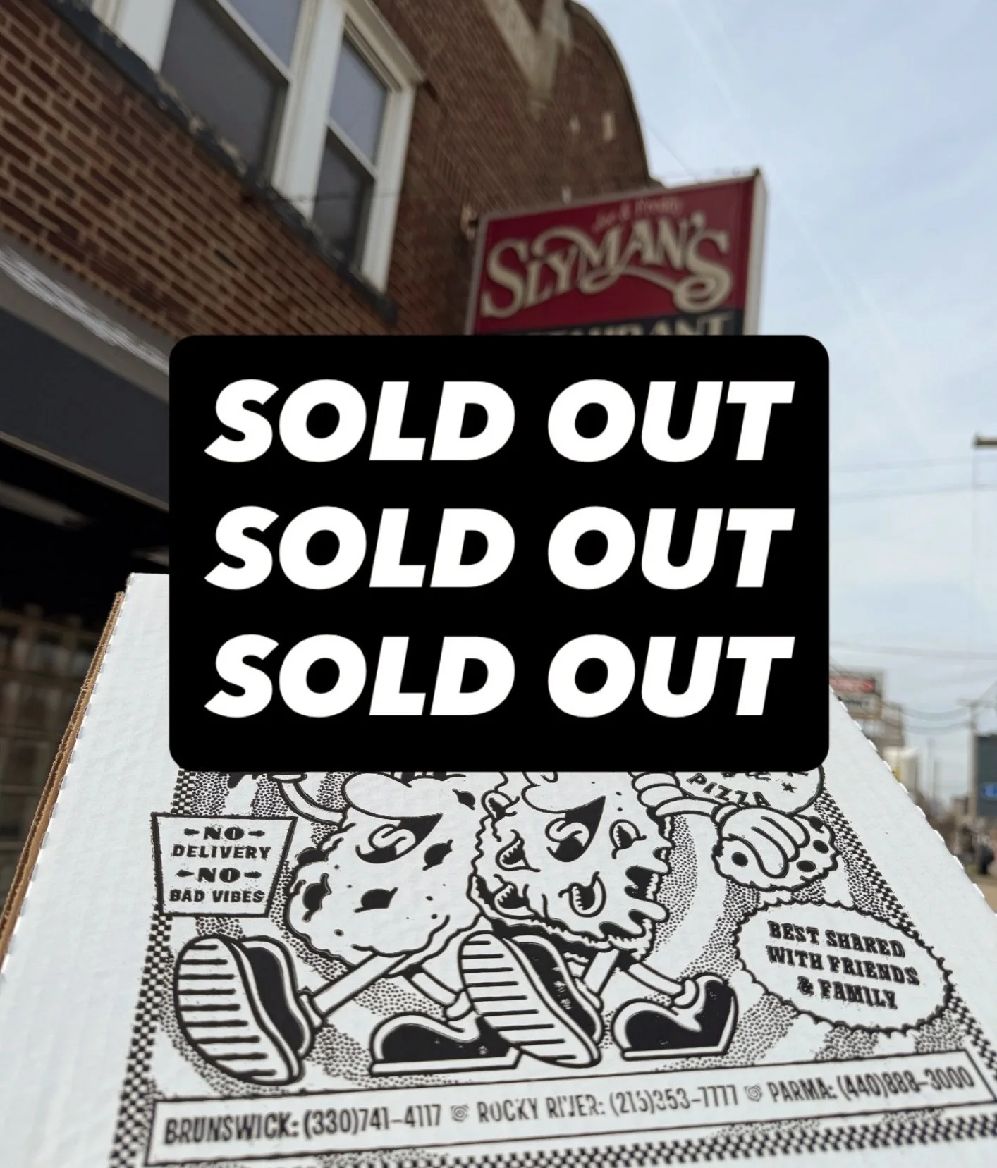 What a wild morning!  Brunswick and Parma both wiped within an hour of opening and Rocky River not far after.

Thanks to everyone for the wild enthusiasm and patience, and thanks to @slymans216 for the fun collab.  Sorry if you didn&rsquo;t get one, 