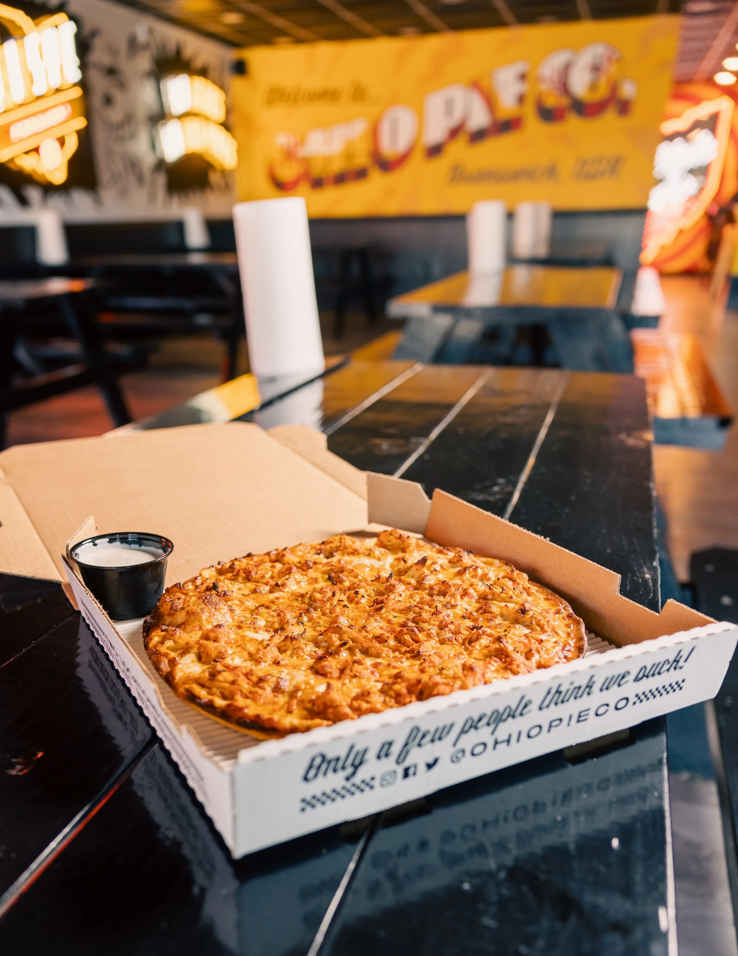 Which kind of chicken pizza are you??? I know it&rsquo;s not traditional, but both Buffalo Chicken and BBQ Chicken pizzas are now basically mandatory on any pizza shop menu.  Also, have you had the Chicken Club?  Did you know it&rsquo;s available on 