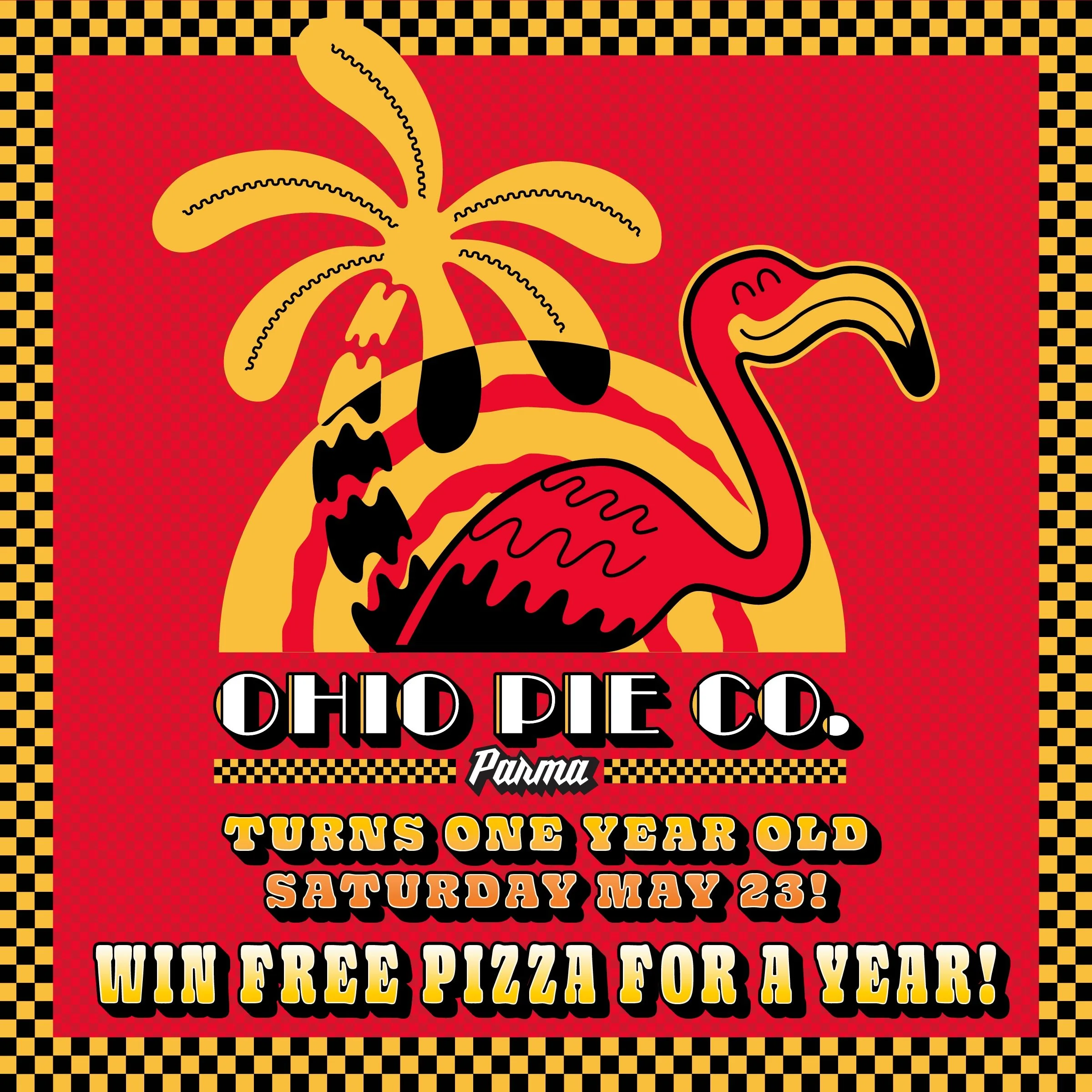 One whole year in Parma this Saturday!  It was the wildest and best possible welcome we could have imagined and since there&rsquo;s no way to appropriately thank you enough, we figured we would give you all a chance to win FREE PIZZA FOR A WHOLE YEAR