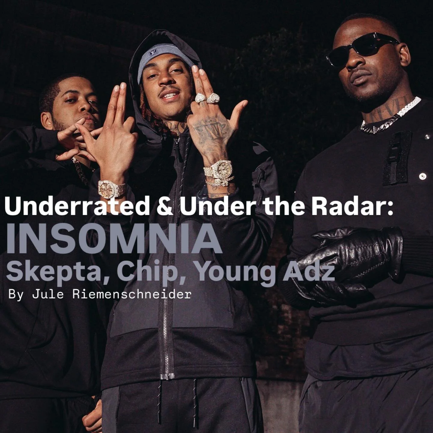 Insomnia by Skepta, Chip and Young Adz are the lastest feature on my Underrated &amp; Under the Radar series. Here&rsquo;s a short album review and why I think the project deserved more noise. @skepta @officialchip @youngadz1  Read the full review on