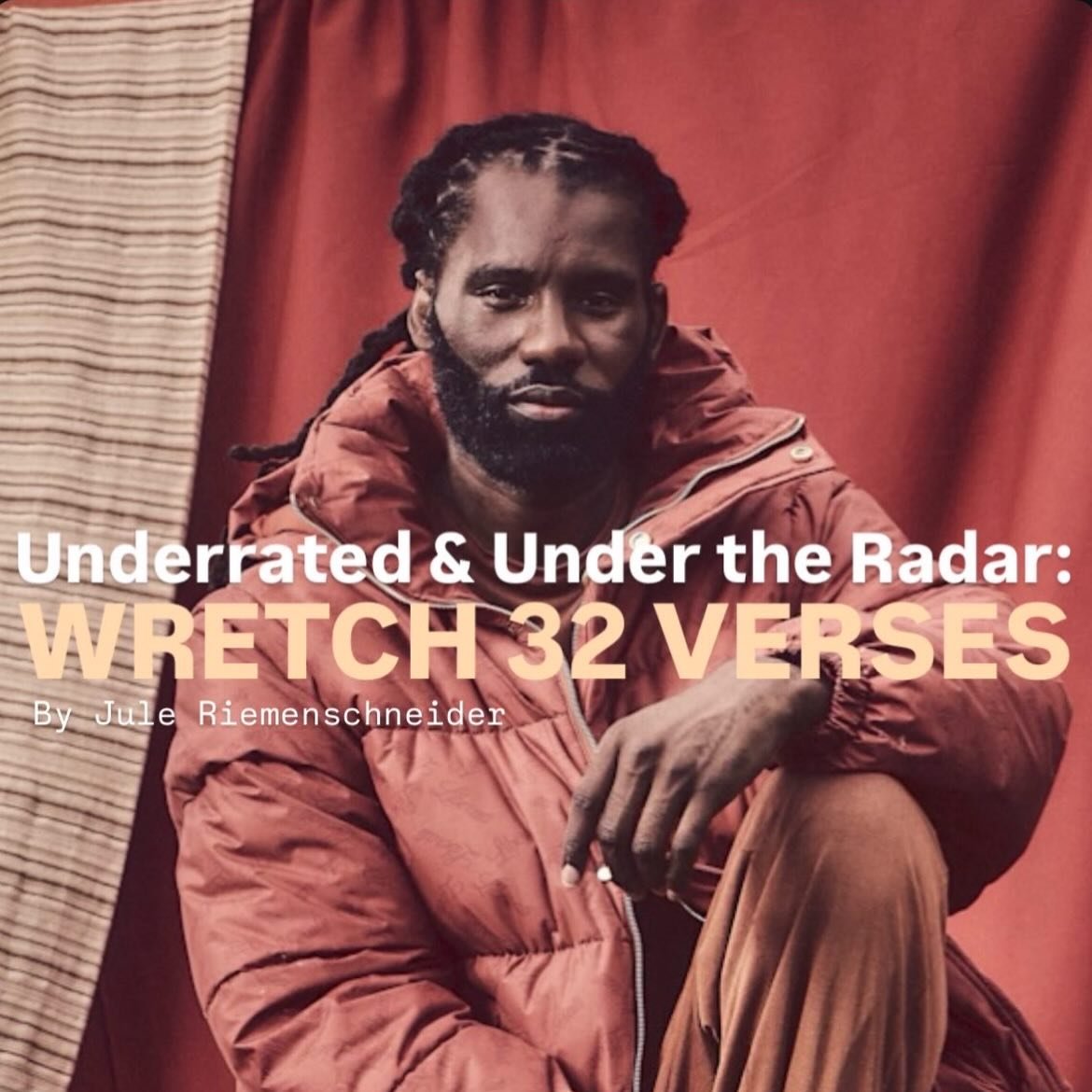 This has really been Wretch 32&rsquo;s year! The North-London MC delivered a profound exploration of identity and heritage on Home? Then continued to level up his fierce wordplay and rap excellence with Avelino on Young Fire, Old Flame Deluxe. I want