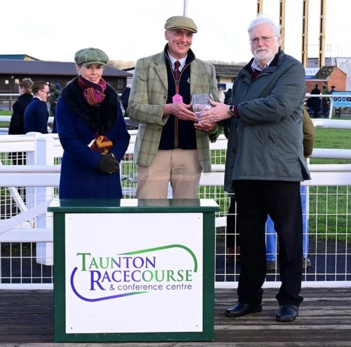 John Oakey accepts Kilworths first trophy