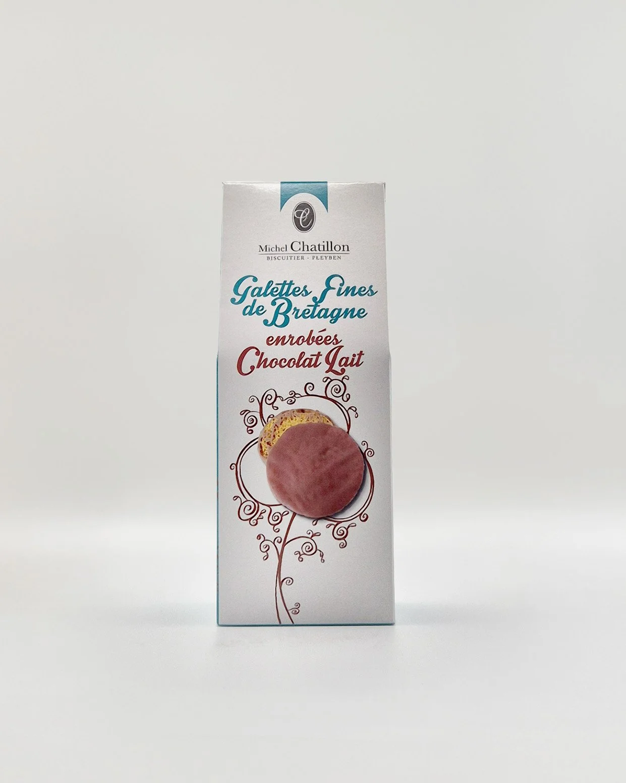 Galettes fine from Brittany with milk chocolate  120g