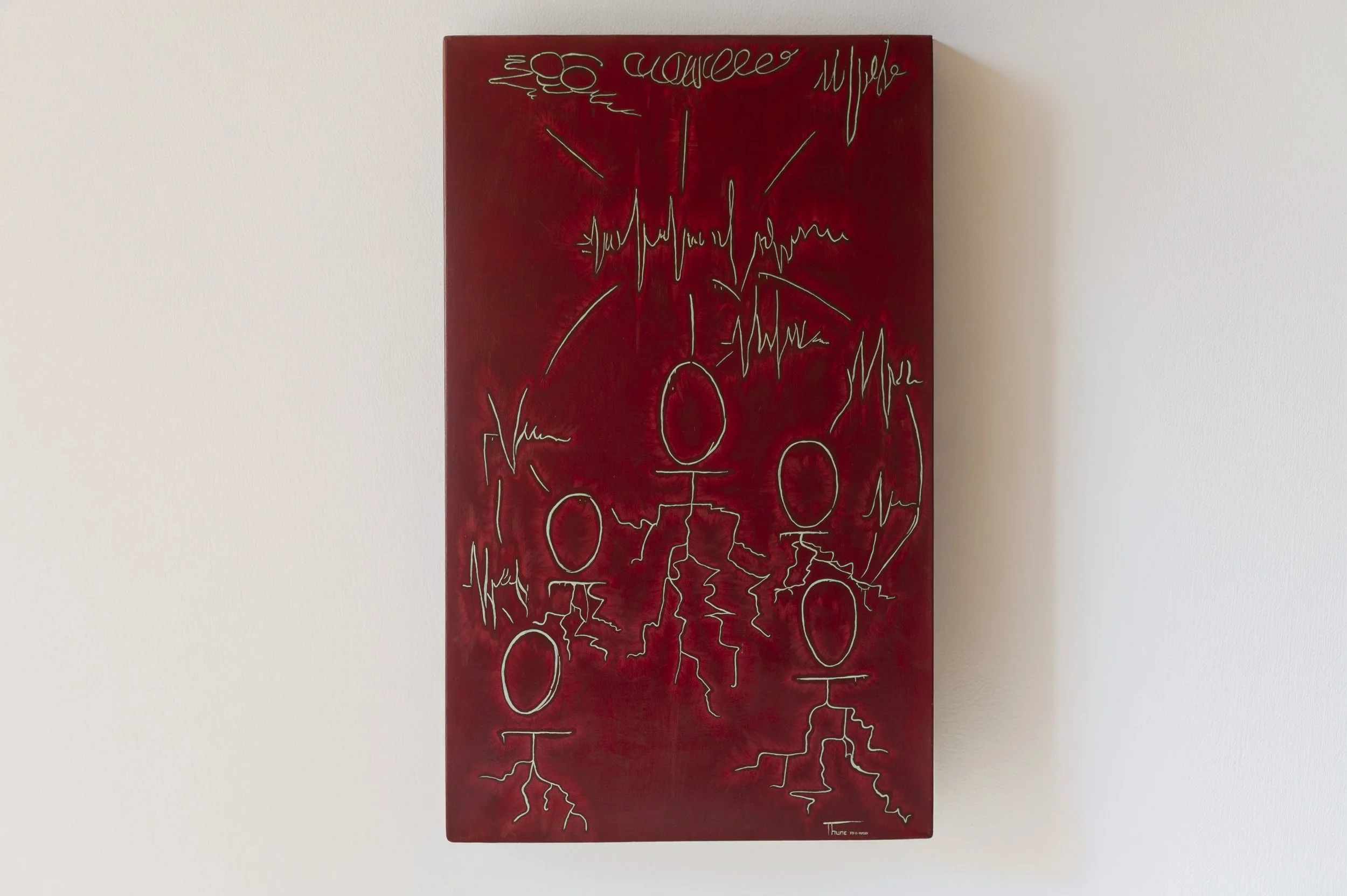 (Sold) Meeting
1m x 50cm, oil on canvas.