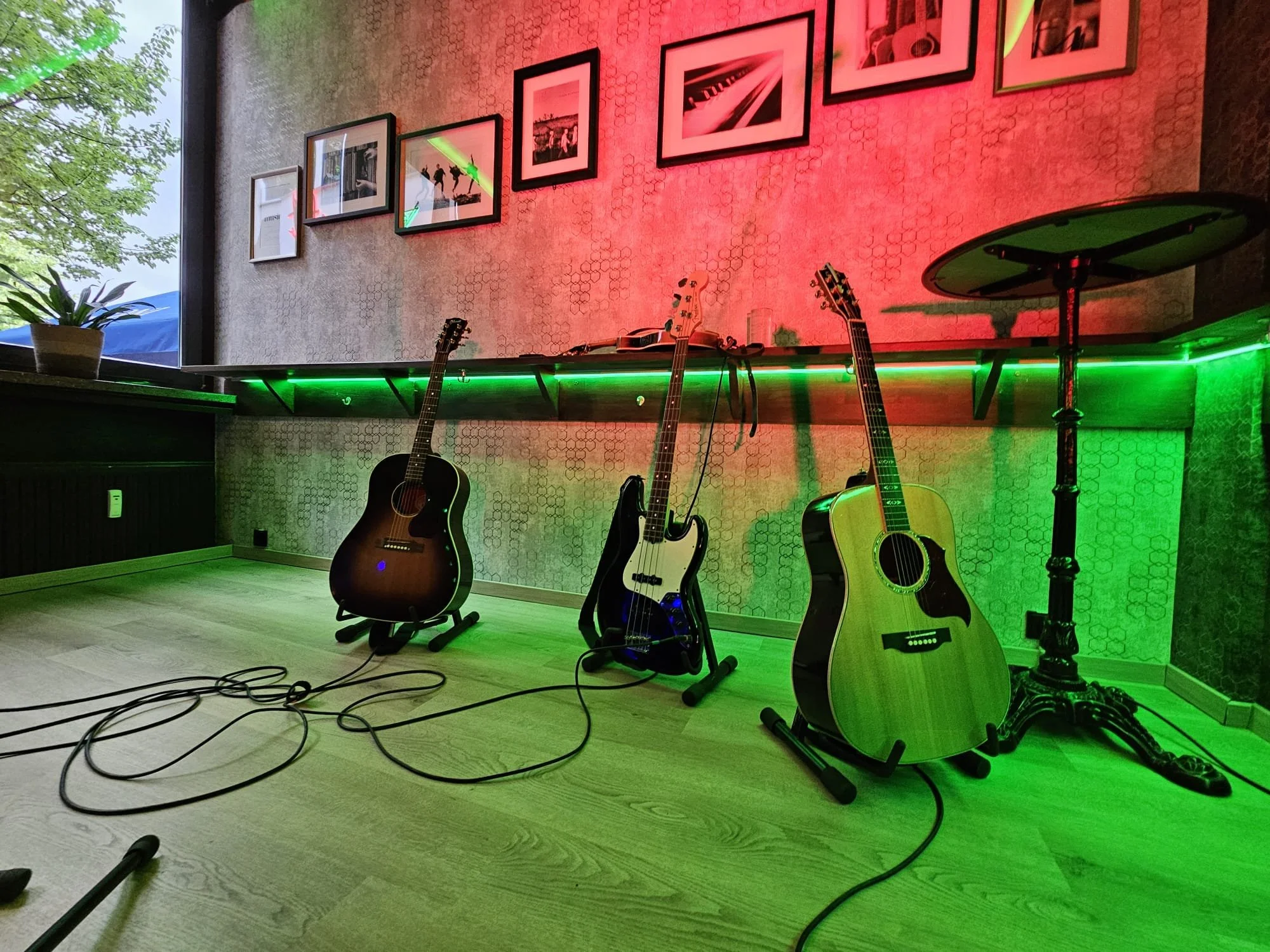 The Irishman Pub Stage for Live Music