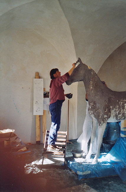 Isabela Fárová at work