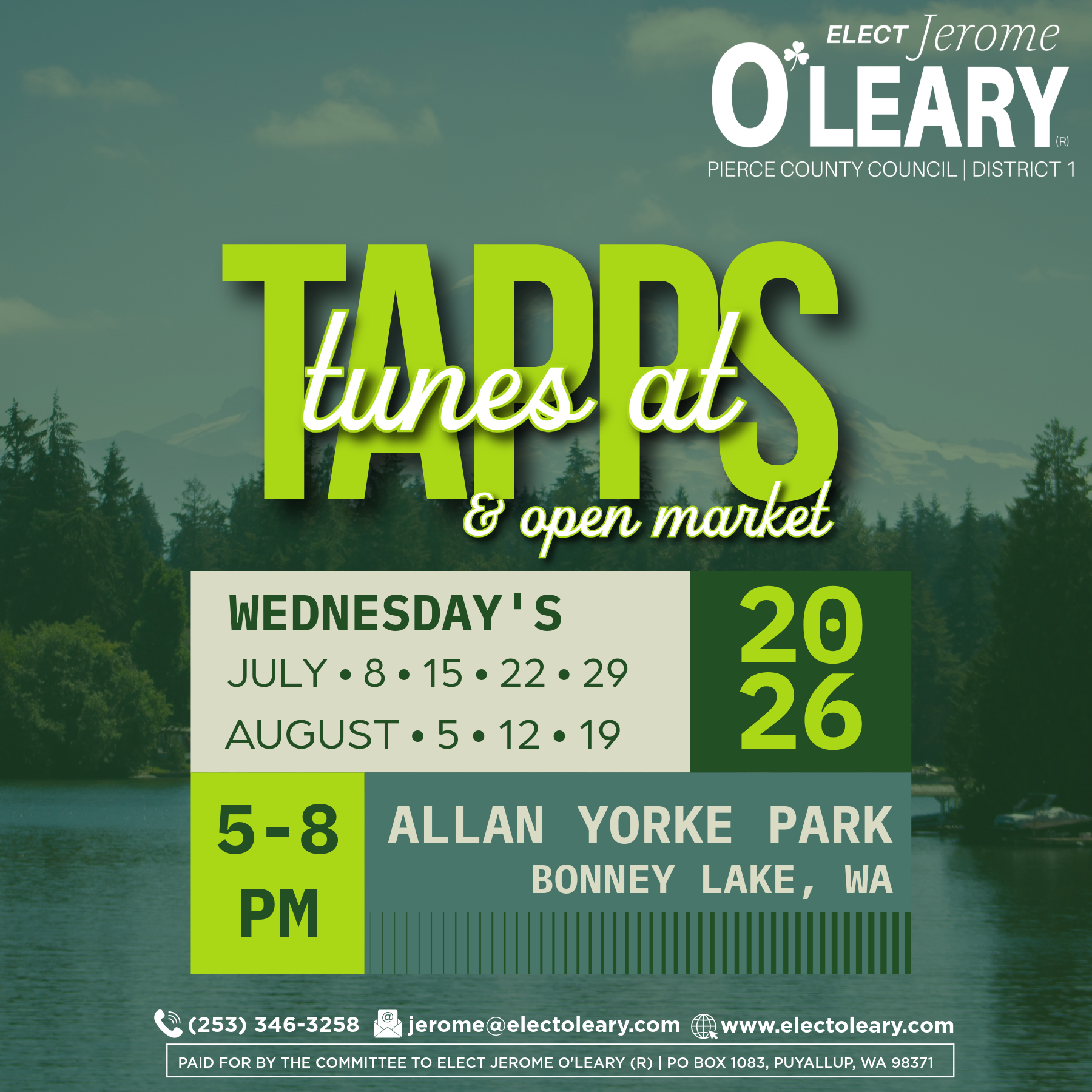 TUNES AT TAPPS
