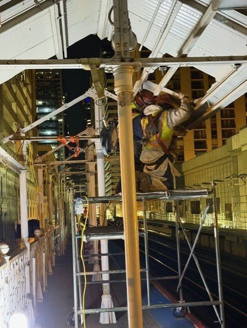 Elevated Station Canopy Removal