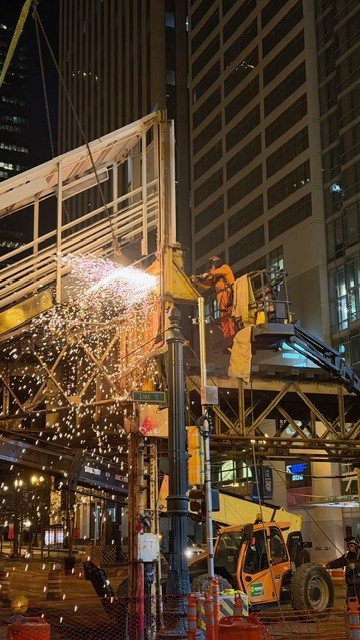 Station Stair Demolition
