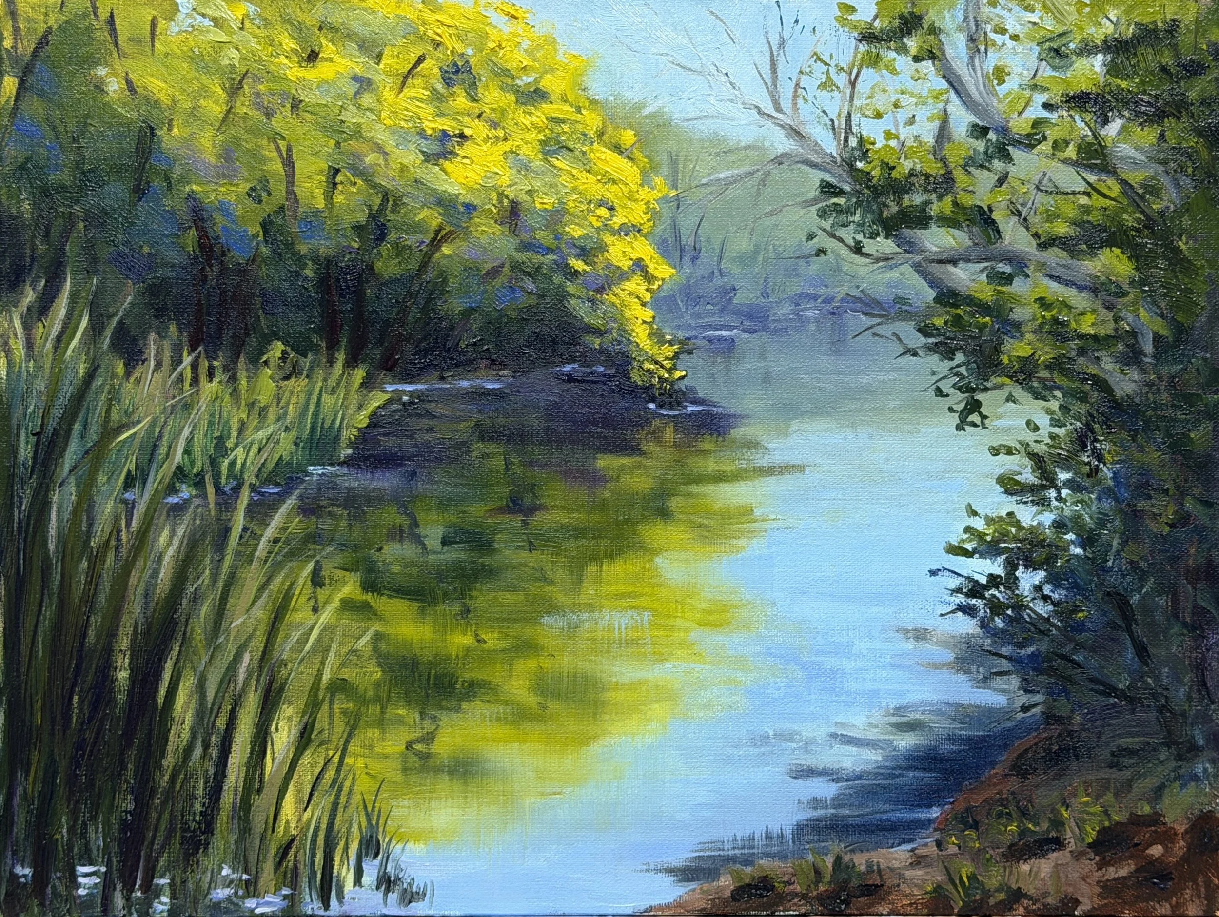 "Pondering Spring" Print
