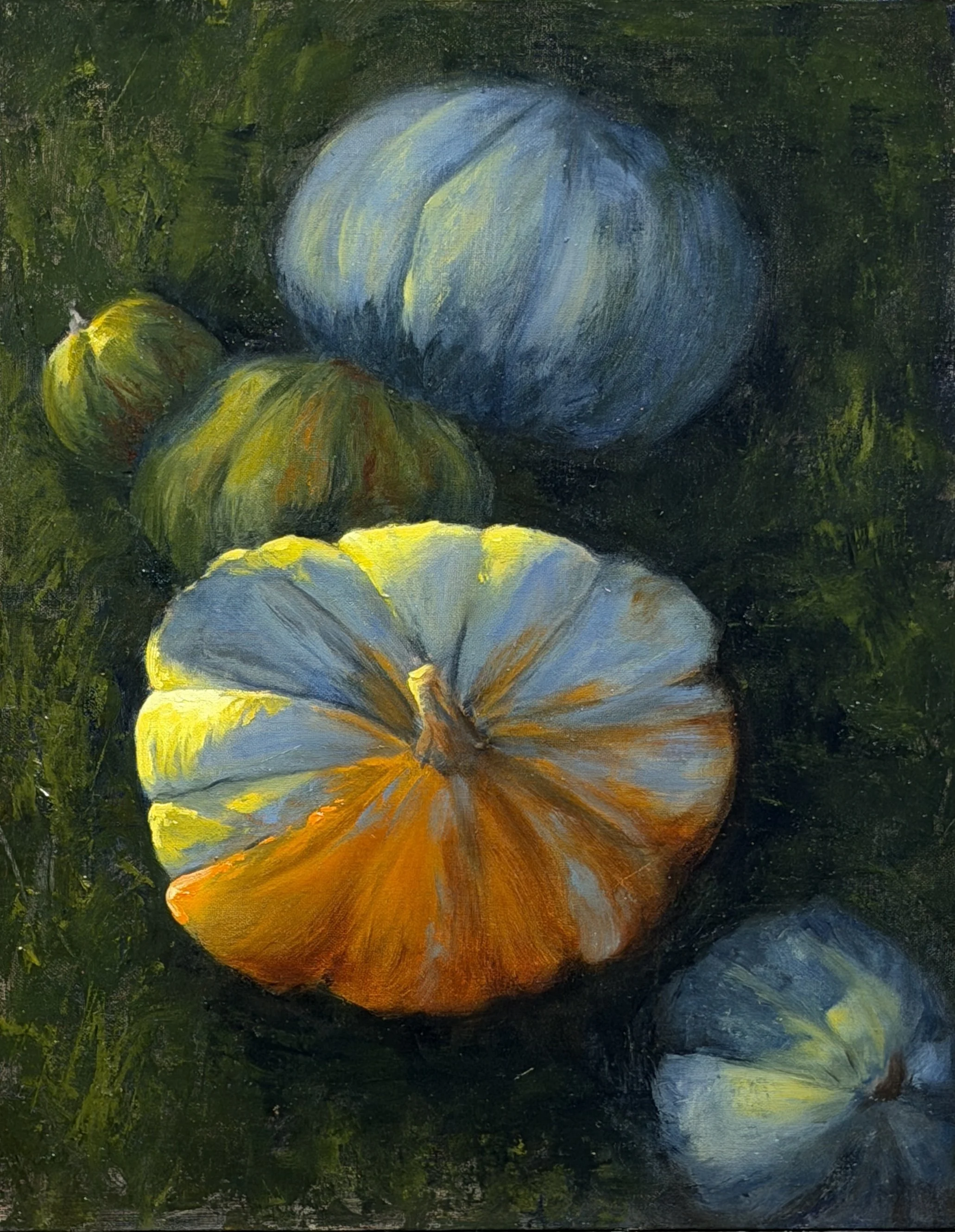 "Harvest Light", 11x14" Oil on Linen