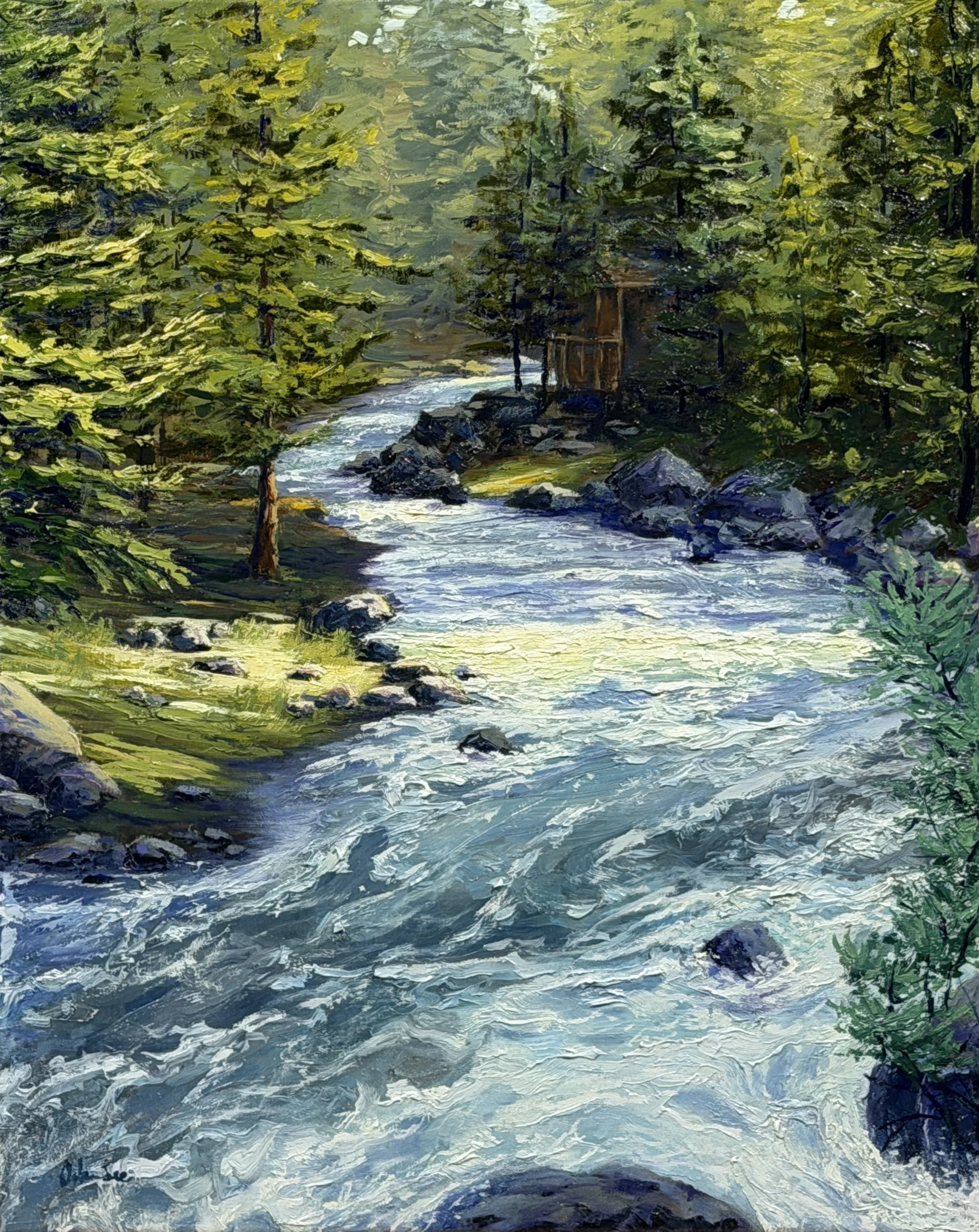 "Creekside Cabin"