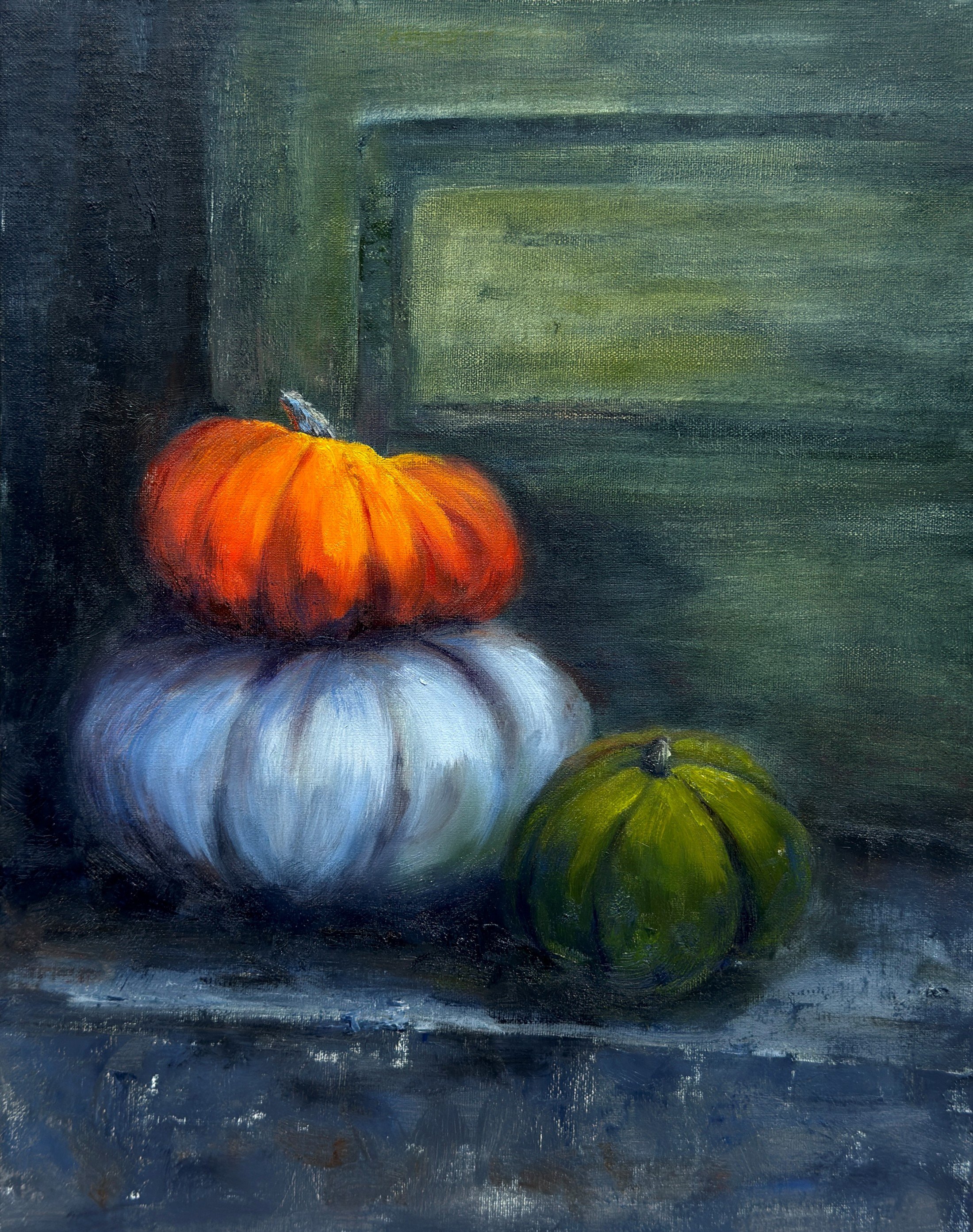 "Autumn, Gathered", 11x14" Oil on Linen