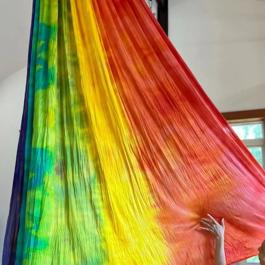 Hand Dyed Textiles for Aerial Applications