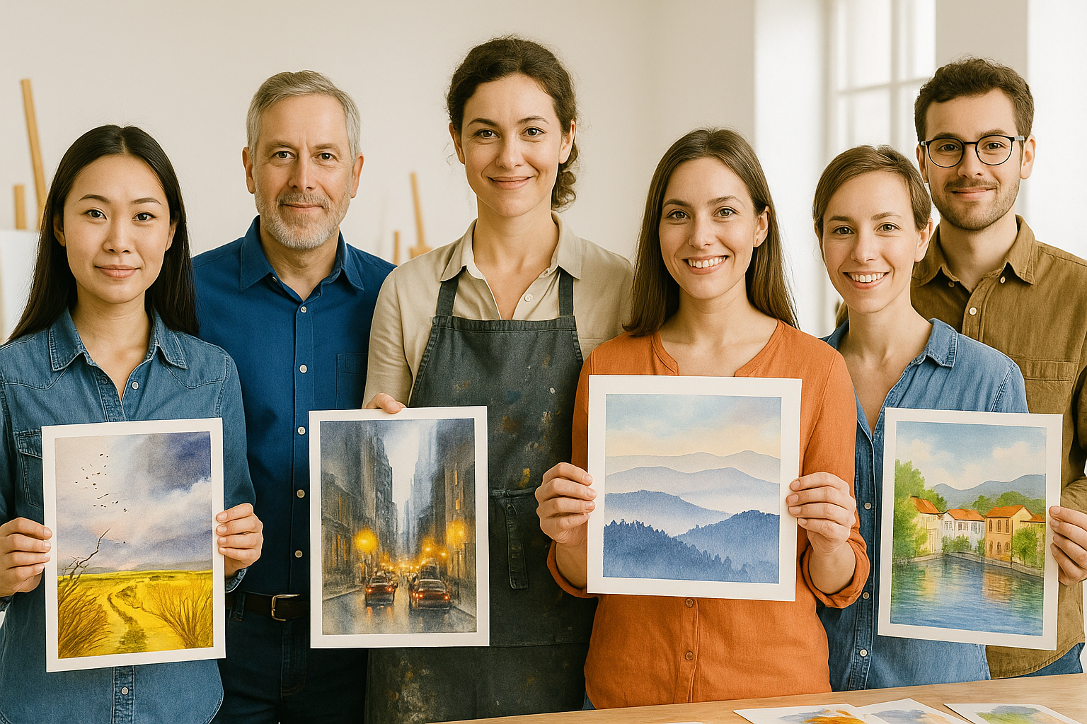 CORSO AVANZATO DI ACQUARELLO di CiaoArte, a Lodi e online, è pensato per chi vuole perfezionare tecnica, composizione e uso del colore, sviluppando un linguaggio pittorico personale. Un percorso ricco di progetti creativi per affinare sfumature, cont