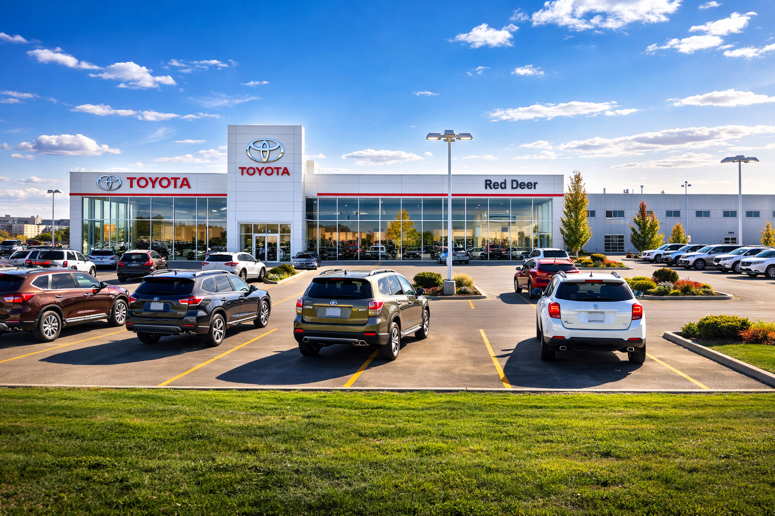 Red Deer Toyota - New Dealership
