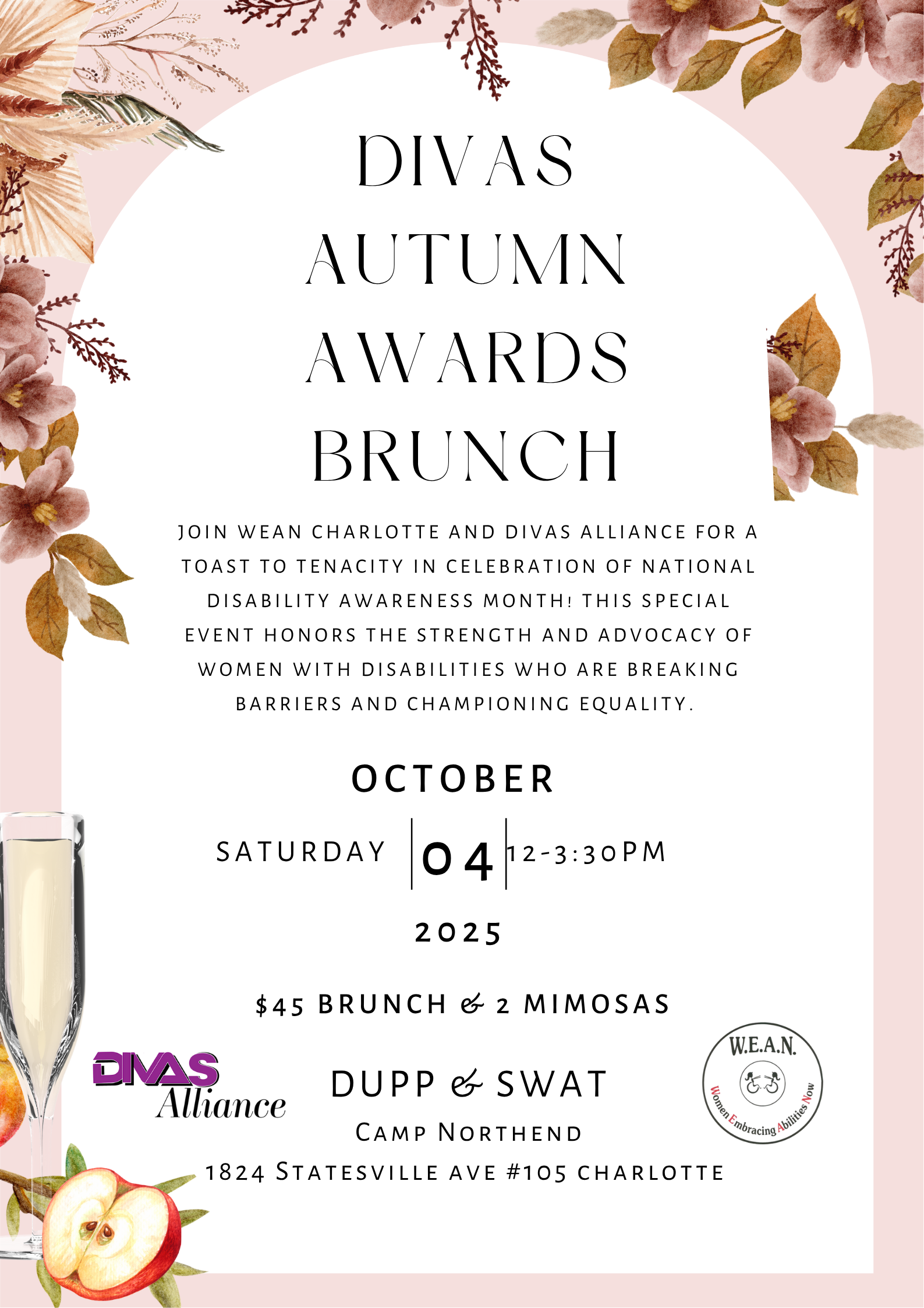 DIVAS Autumn Brunch & Bubbly
