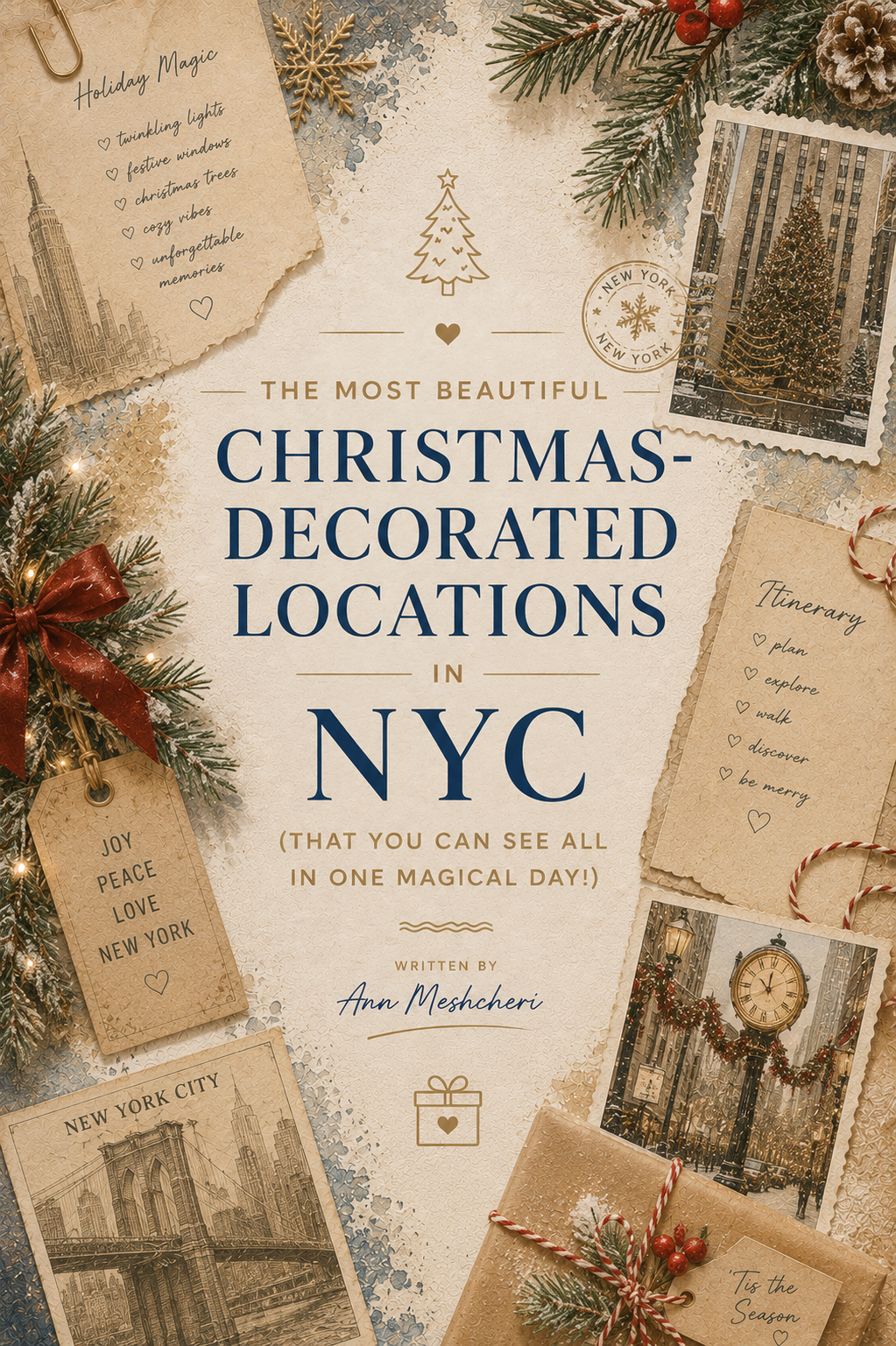 The Most Beautiful Christmas-Decorated Locations in NYC (That You Can See All in One Magical Day!)
