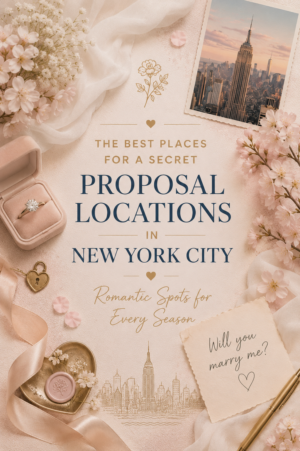 The Best Places for a Secret Proposal in New York City (From a Local Proposal Photographer)