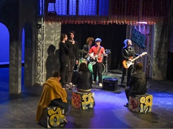 Onstage for "I'm Fine". 2024.