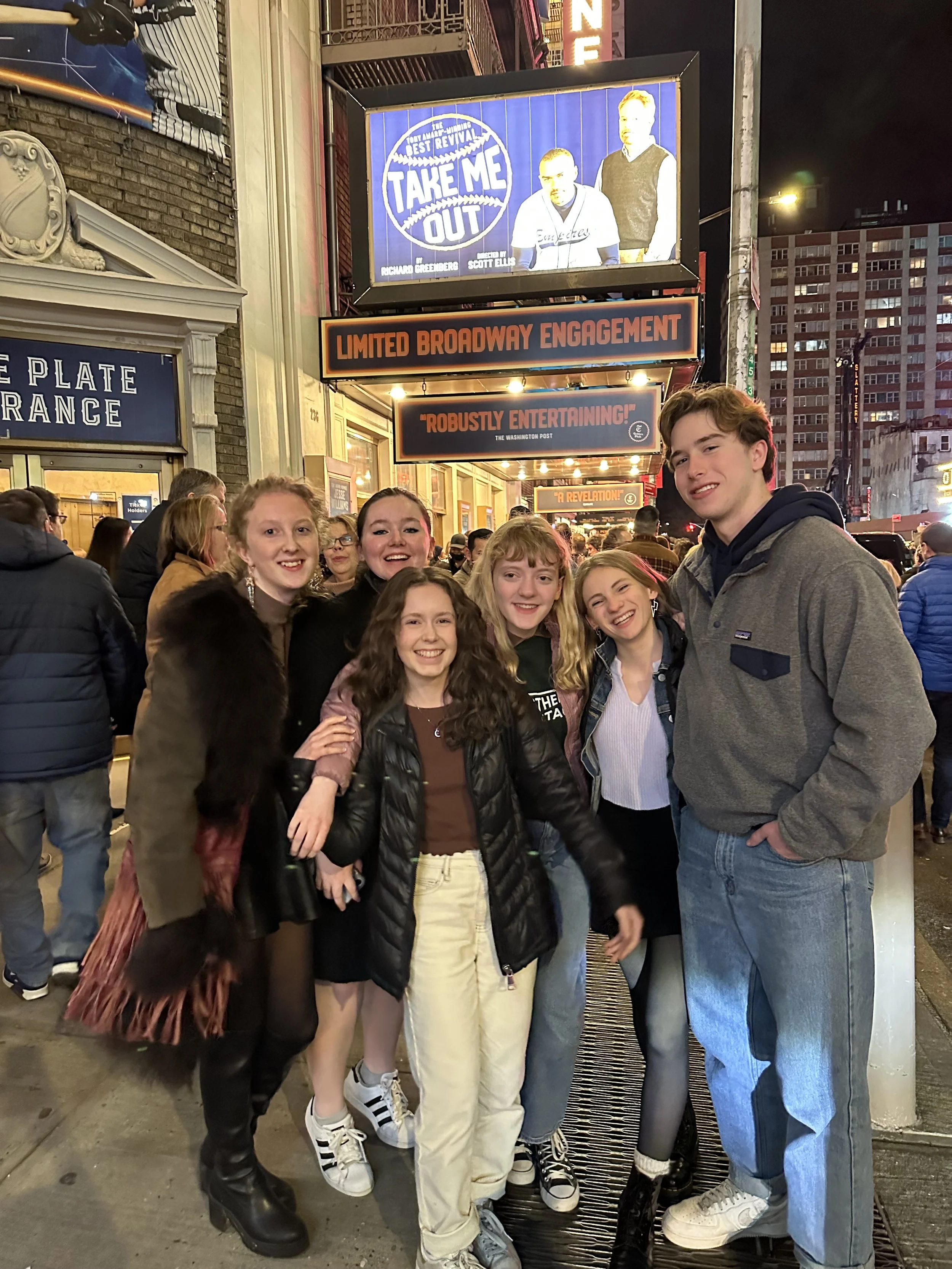 Broadway in New York City. 2023.