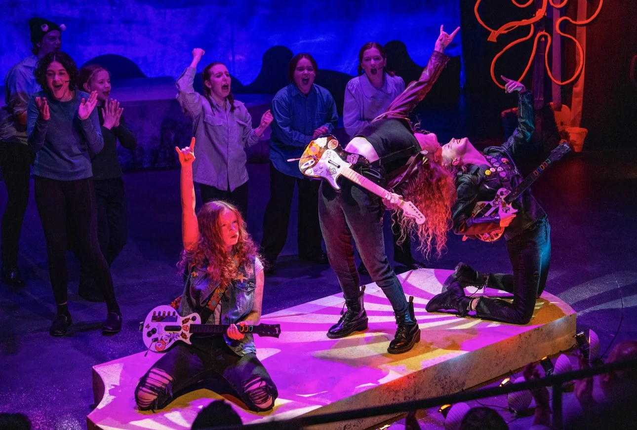 Electric Skate in "The SpongeBob Musical". 2023. (Photo by Kata Sasvari)