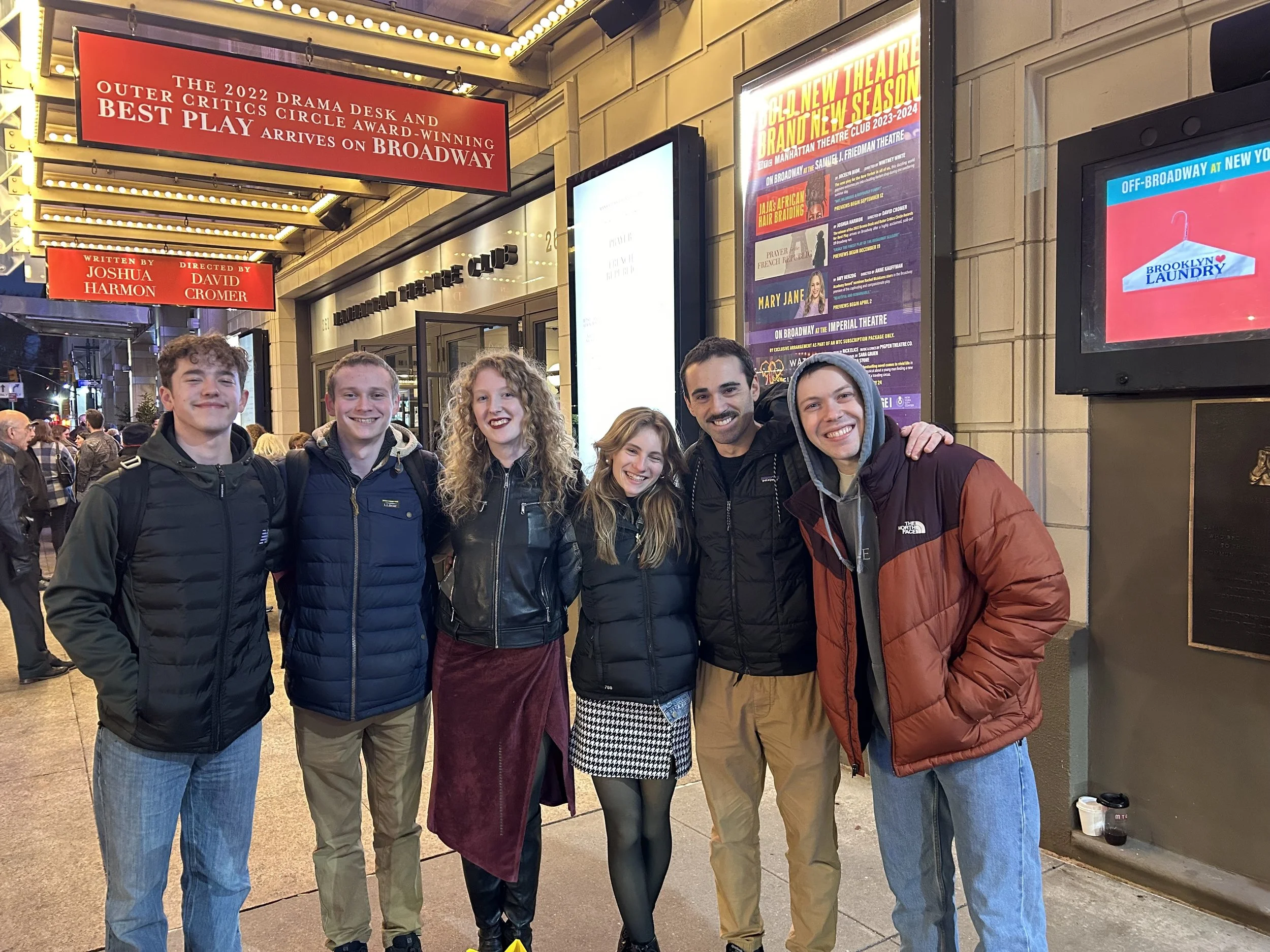 Stage door in New York City. 2024.