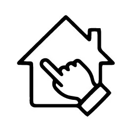 residential excavation icon