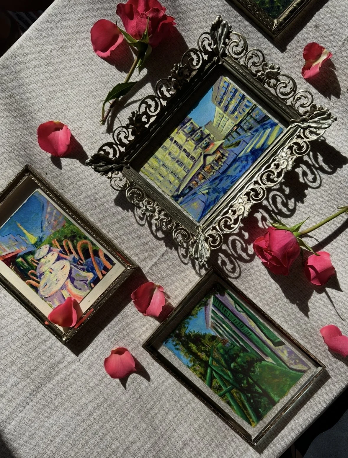 Traveling Italy and France Postcard Series