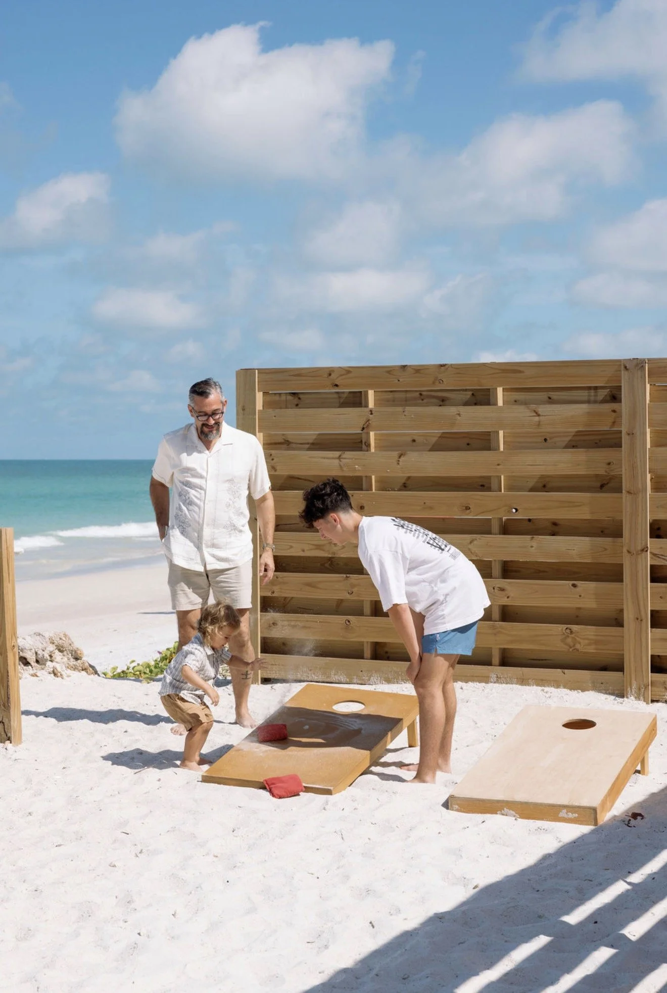 Beach House wedding brunch tablescape Bradenton Beach