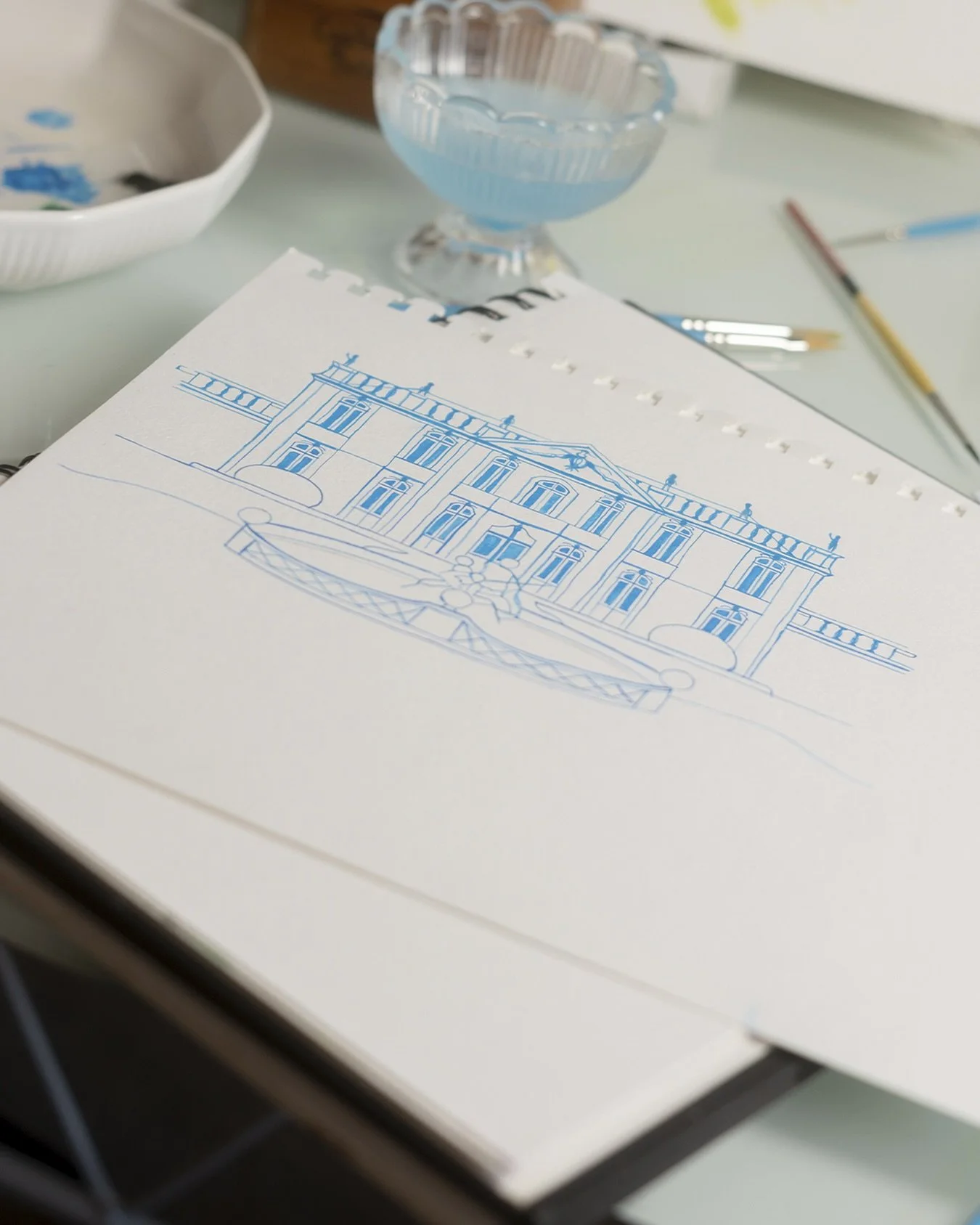 It starts with a place.
 A place where you&rsquo;ll say yes, dance all night, or maybe cry a little during the vows.
 I paint each venue by hand, capturing not just how it looks &mdash; but how it feels.
 
#CustomVenueIllustration #WeddingStationery 