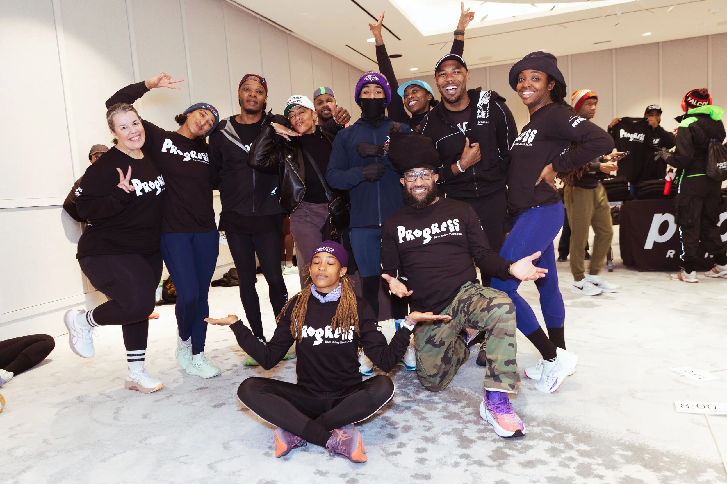 UPC X PACERS X ASICS X CCR Black History Month Community Run