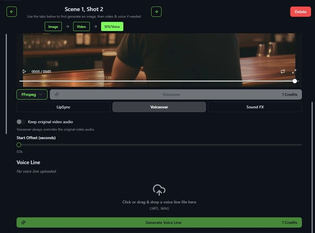 A person sitting at a bar with a pint of dark beer in front of them, with a warm, dimly-lit background.