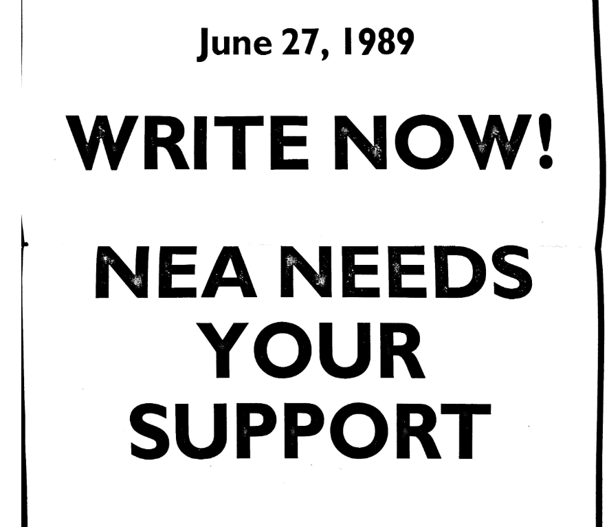 NAAO Flash – June 1989