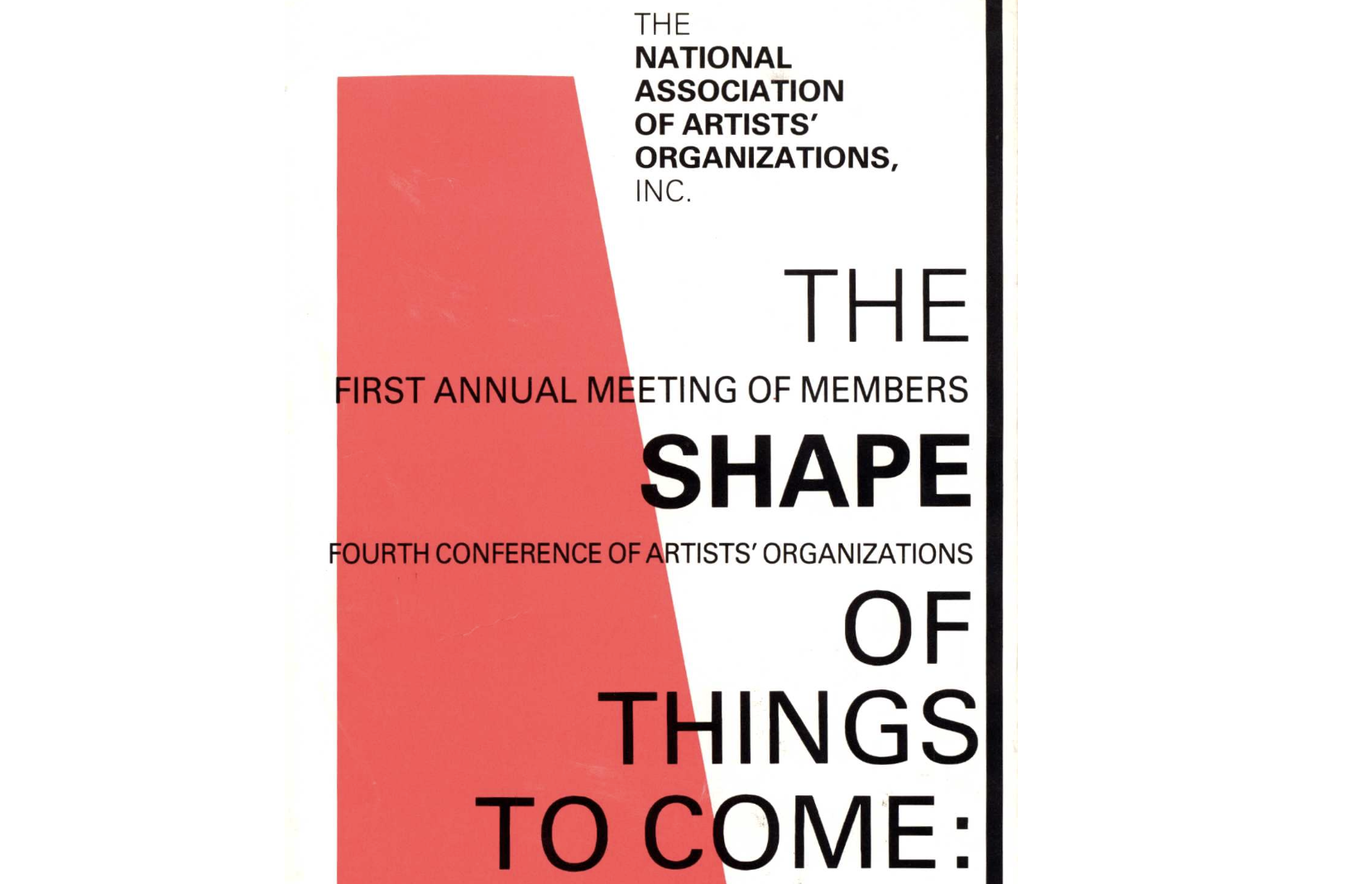 NAAO Chicago National Conference, 1983: Brochure Mailer
