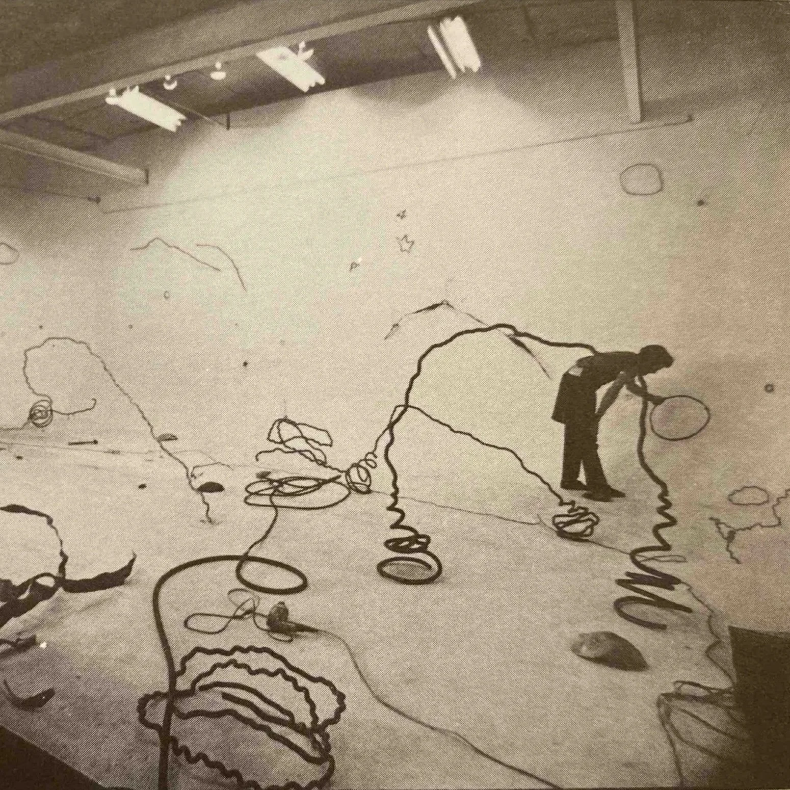 Postcard from Sylvia DeSwaan (Director of Sculpture Space) to Charlotte Murphy
