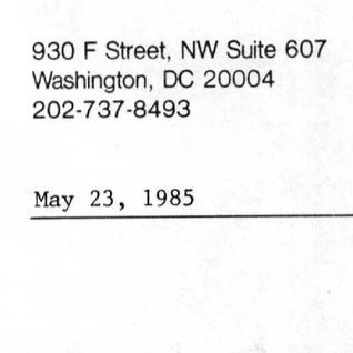 NAAO Houston National Conference, 1985: Post-Conference Package