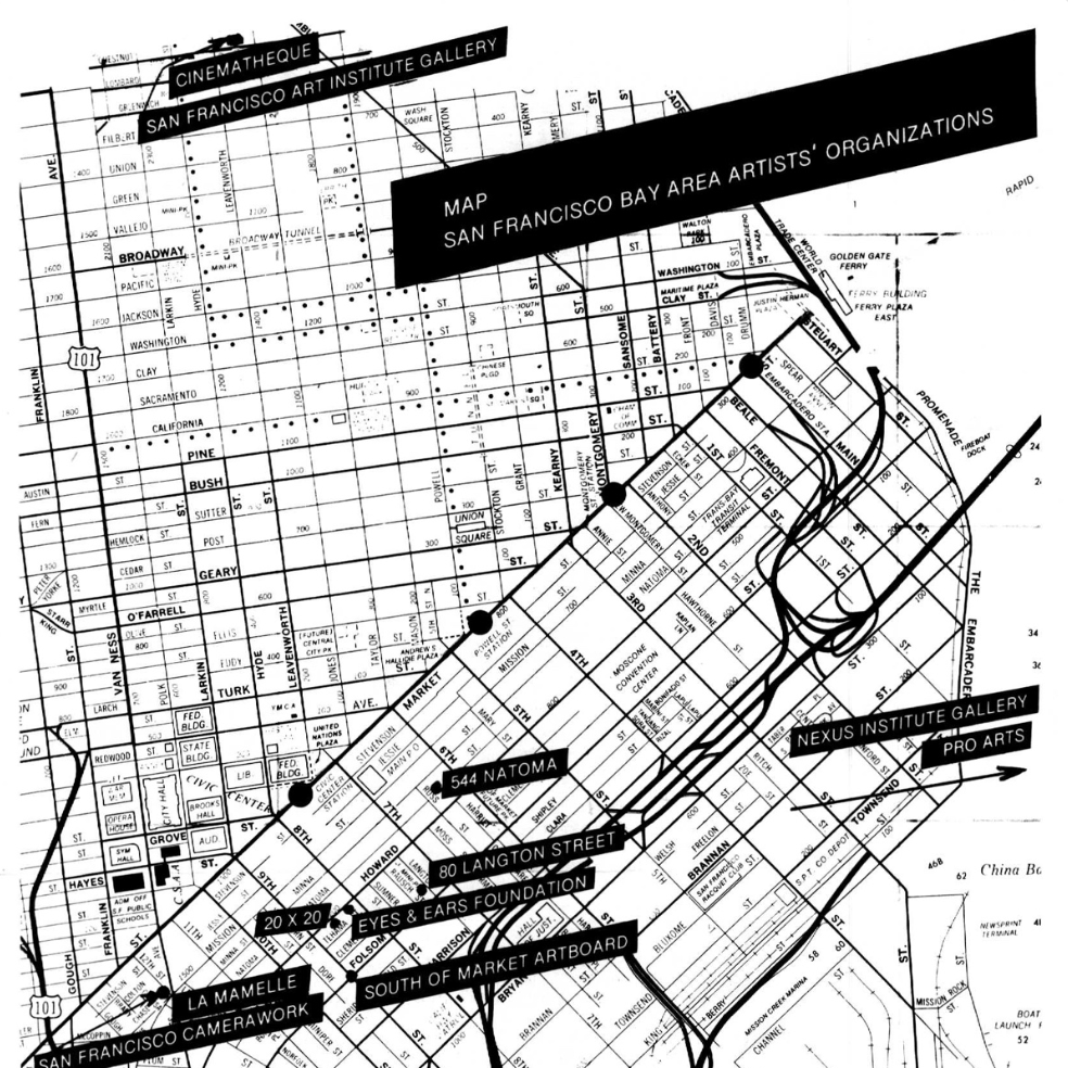 San Francisco Bay Area Artists’ Organizations List, a Project of the NAAO San Francisco Caucus