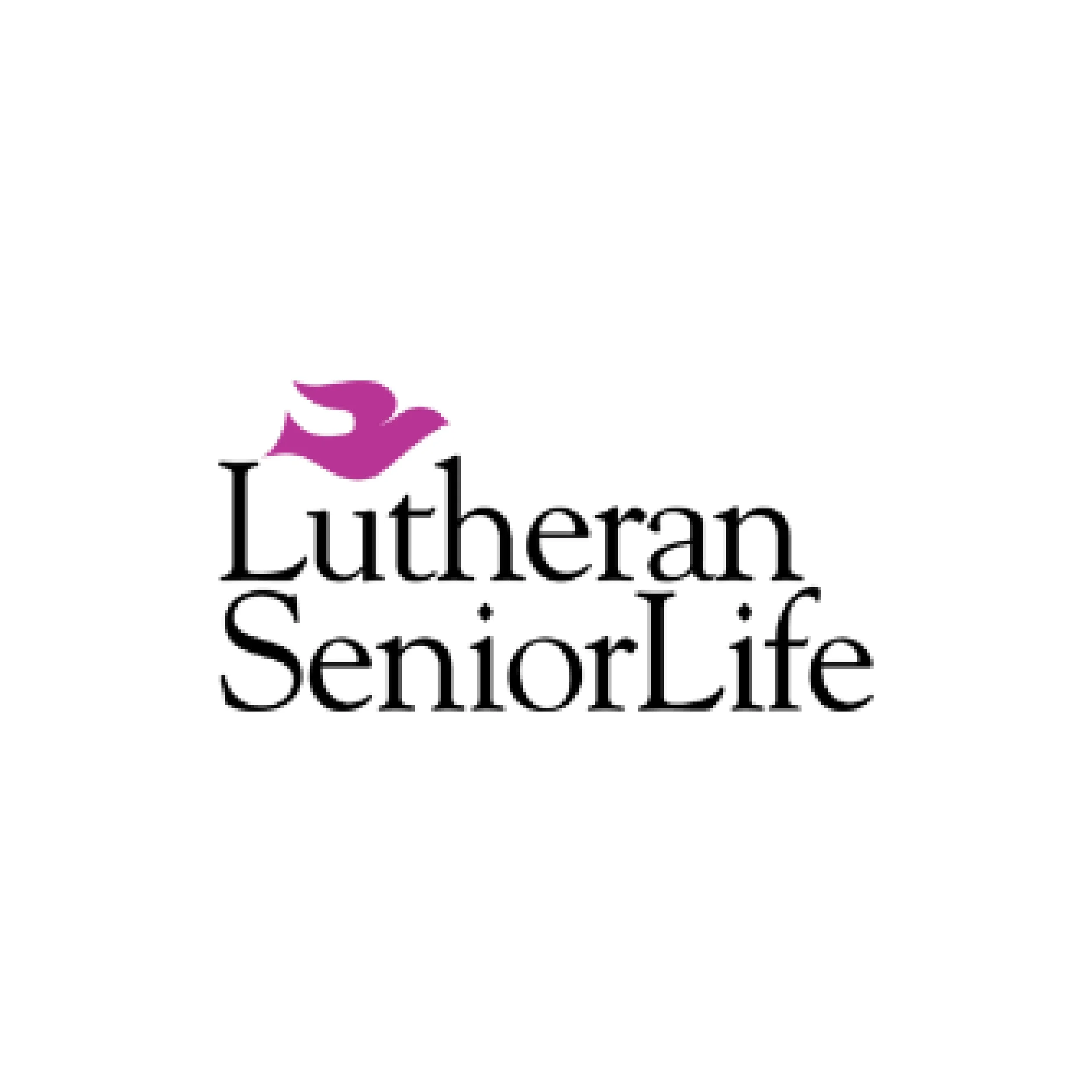 Partial logo of a shoe company with a stylized purple shoe graphic and the text 'Lutherford.S.' with the rest of the text obscured.