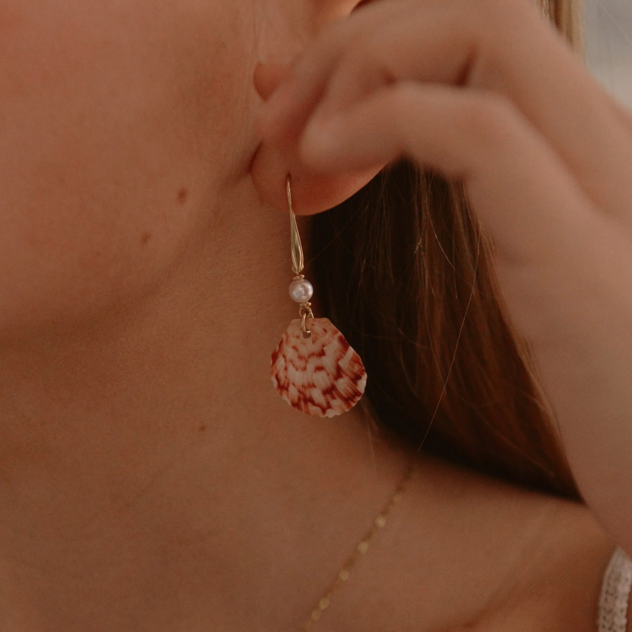 Captiva Scallop Dangle Earring