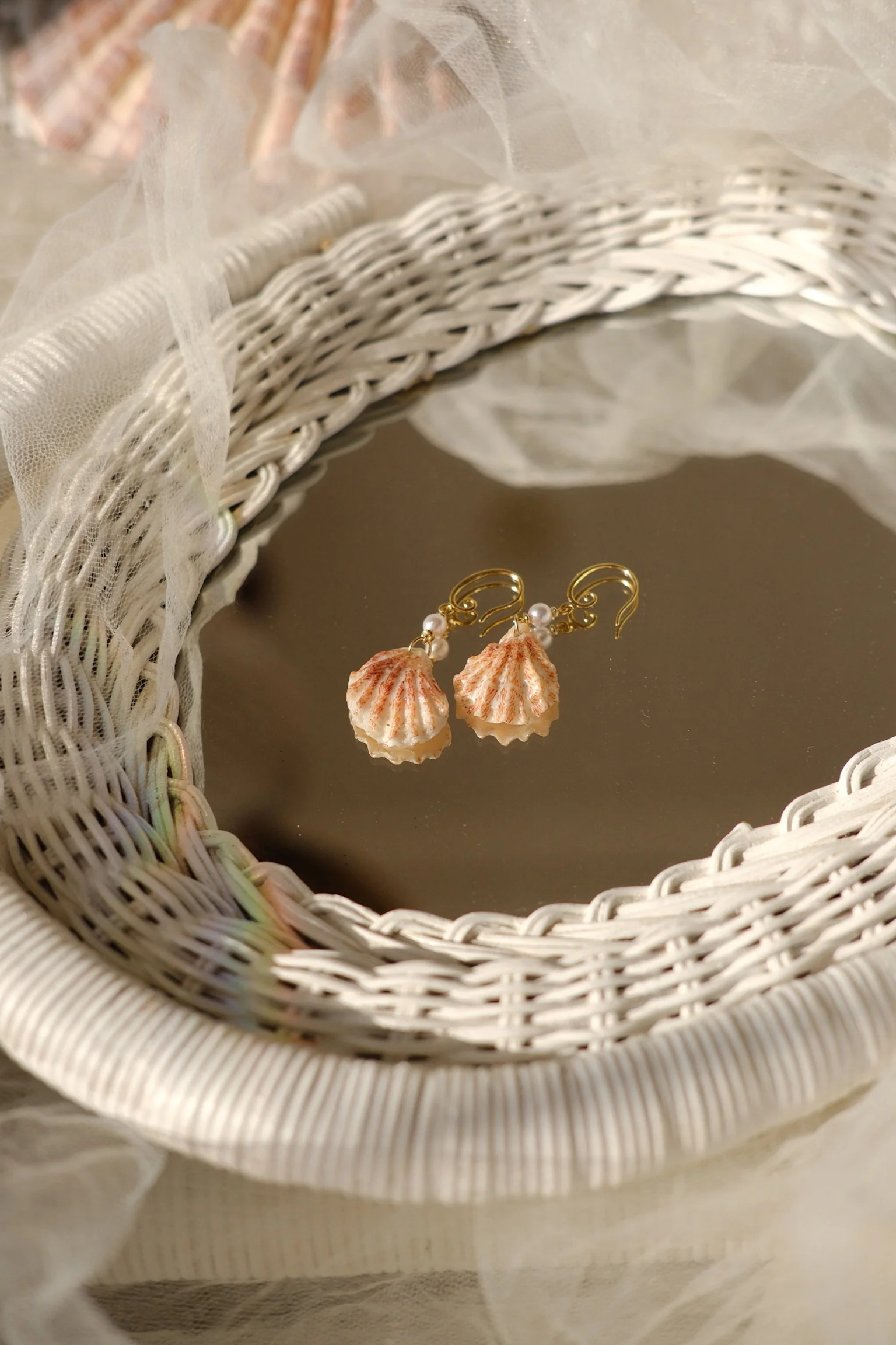 Captiva Fan Earring