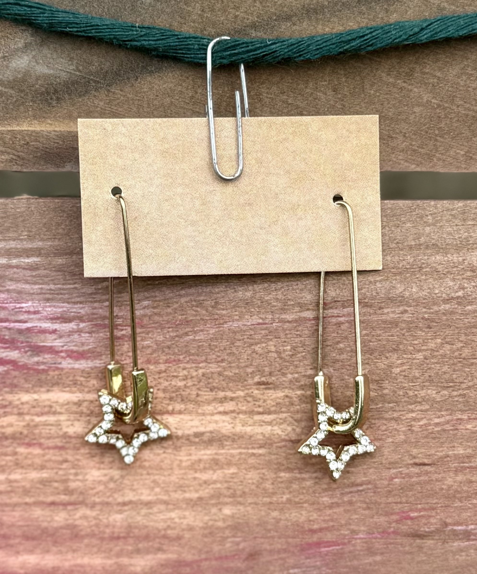 RockSTAR Safety Pin Dangles