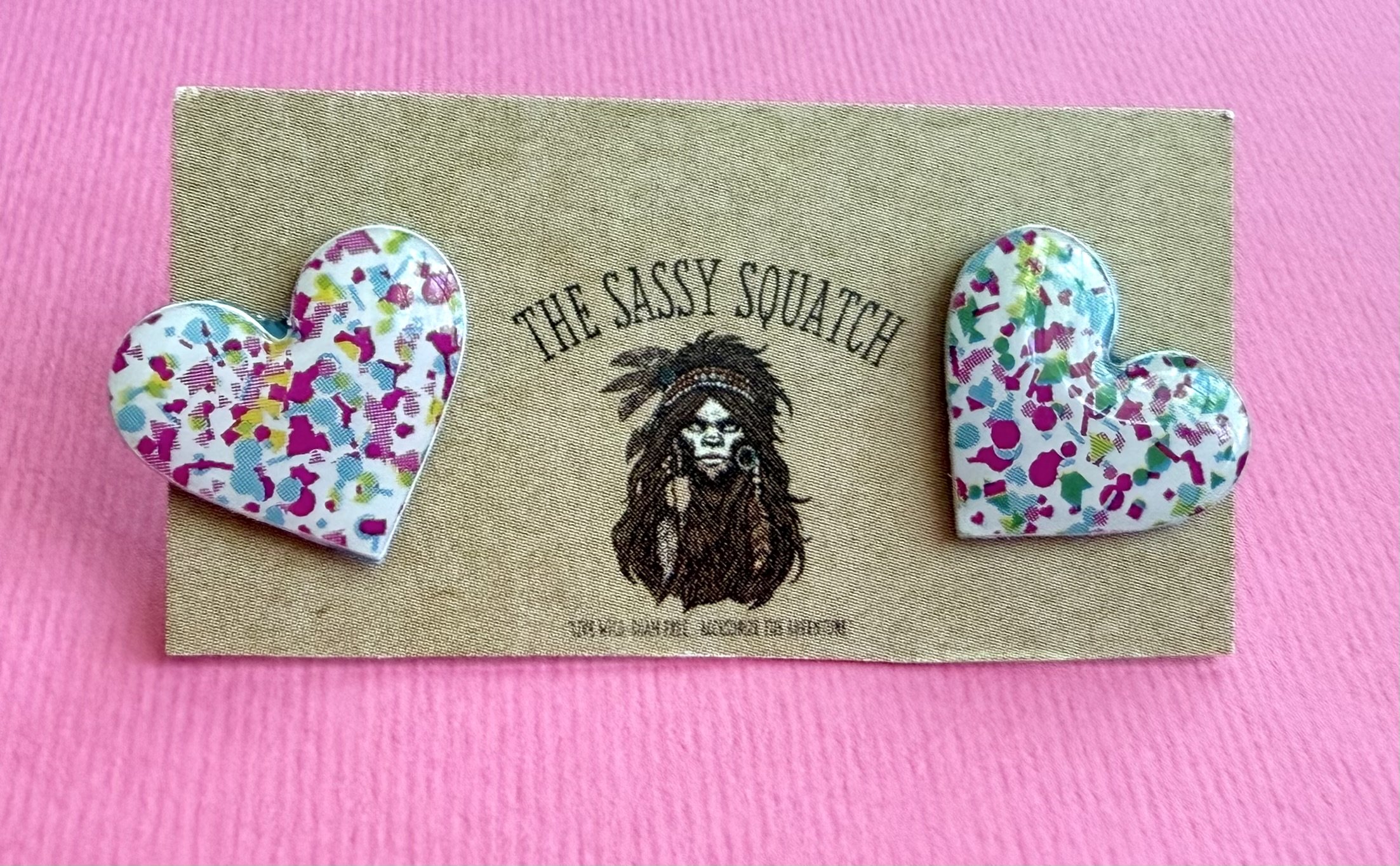 Birthday Confetti Studs