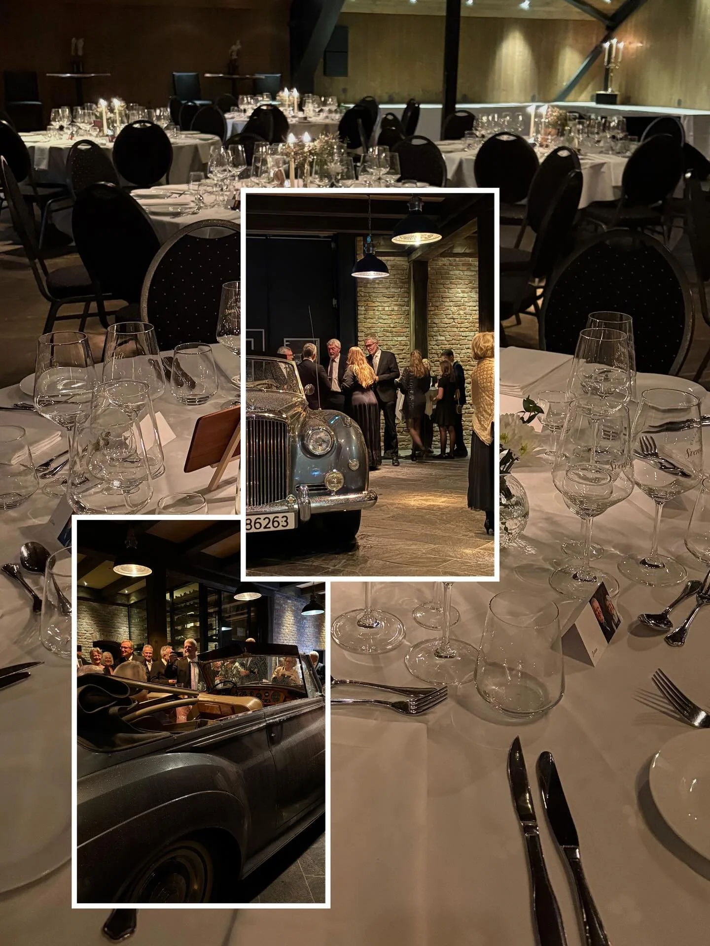 Velkommen til en uforglemmelig kveld i raffinerte omgivelser! ✨

Bli med p&aring; en eksklusiv opplevelse i v&aring;r industrielle, men elegante atmosf&aelig;re. V&aring;re n&oslash;ye dekorerte bord, omkranset av sjarmerende lys og delikate blomster