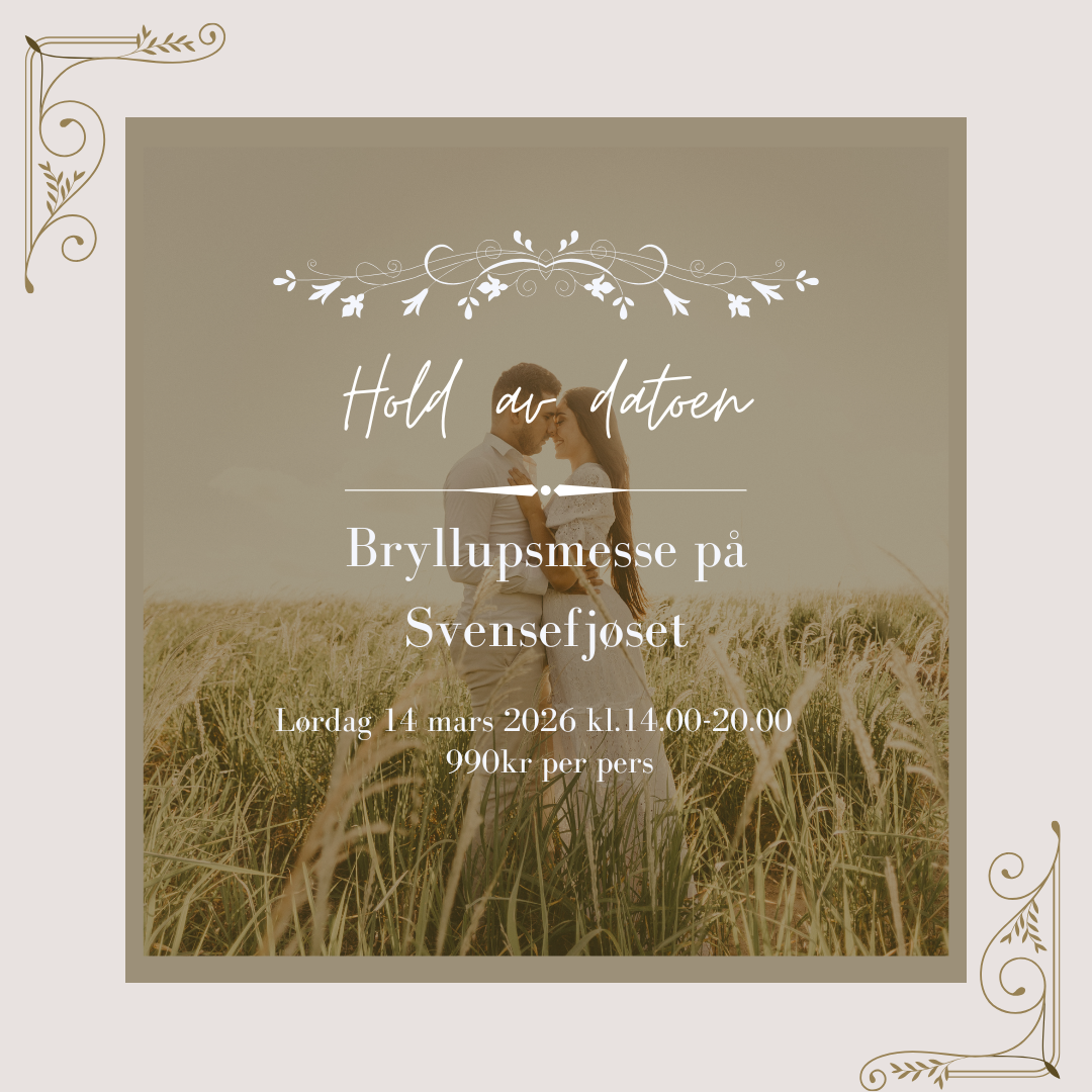 “Bryllupsmesse - opplev dagen hos oss, før selve dagen”