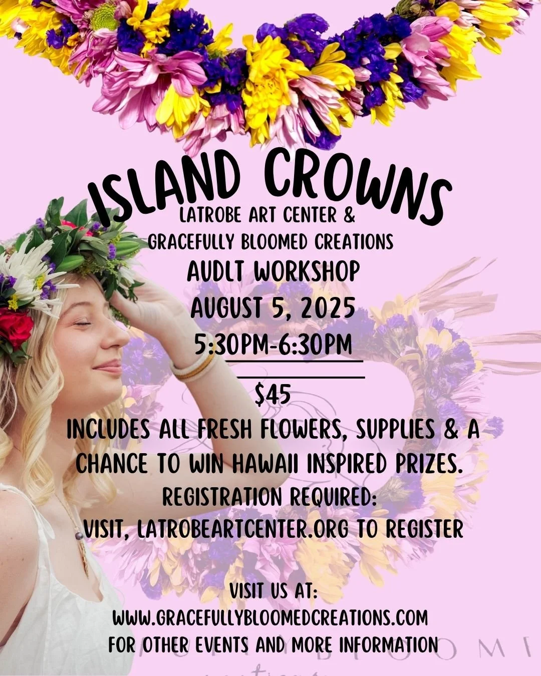 Island Crowns - Adult Workshop