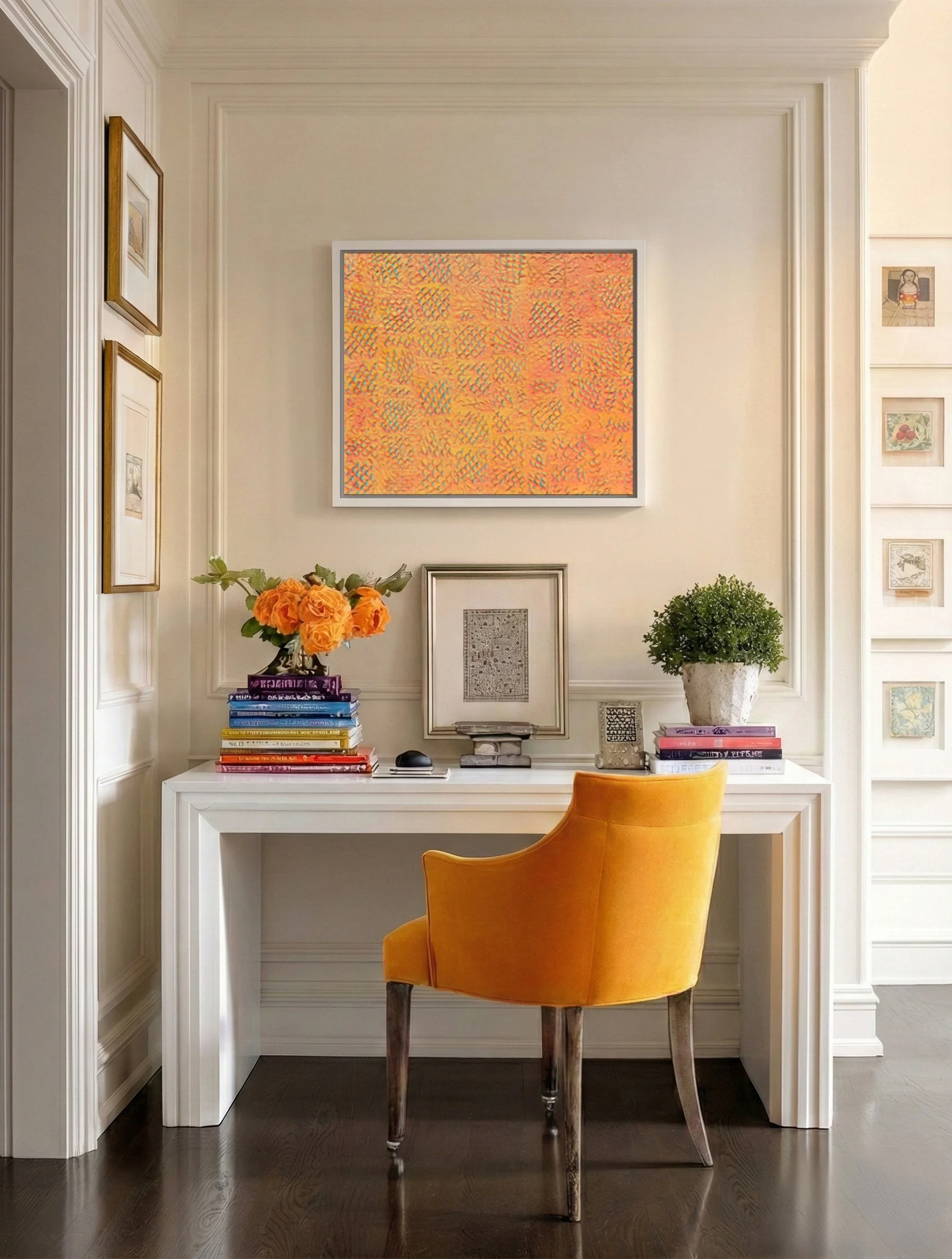 "Golden Hour" paintin in situ