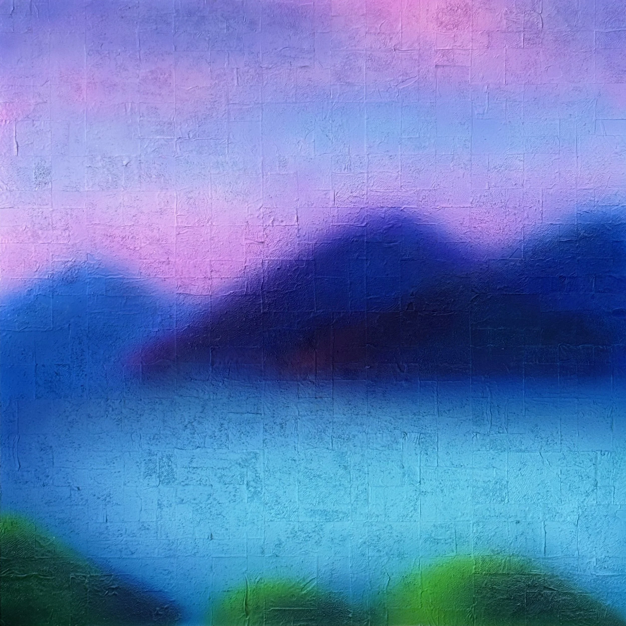 Just Before the Stars - 36 x 36 x 1.5 in. invasive lionfish leather, acrylic, on cradled wood panel.
Price: $10,000