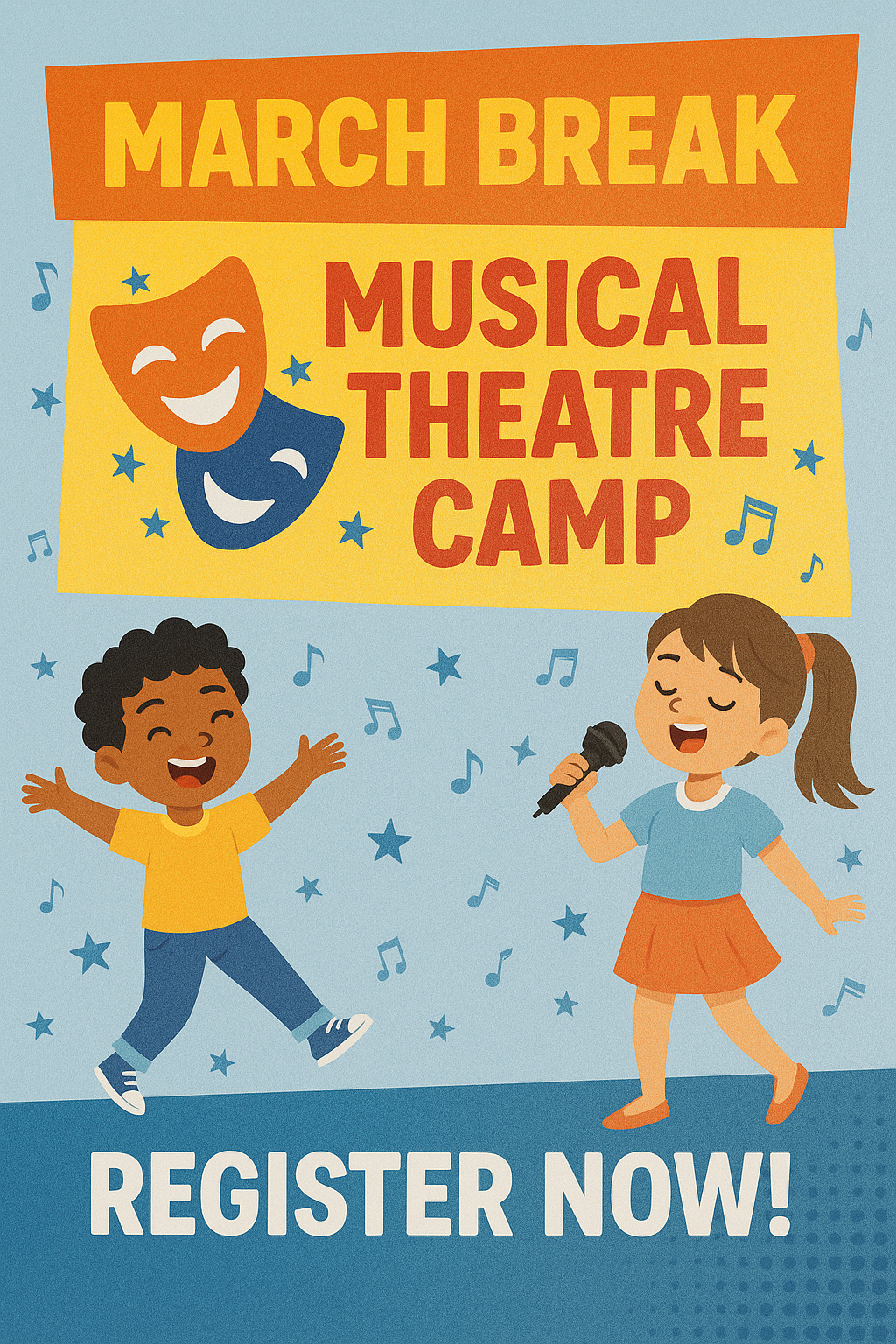 🎭🌟 March Break Camp at Stars of the Stage! 🌟🎭